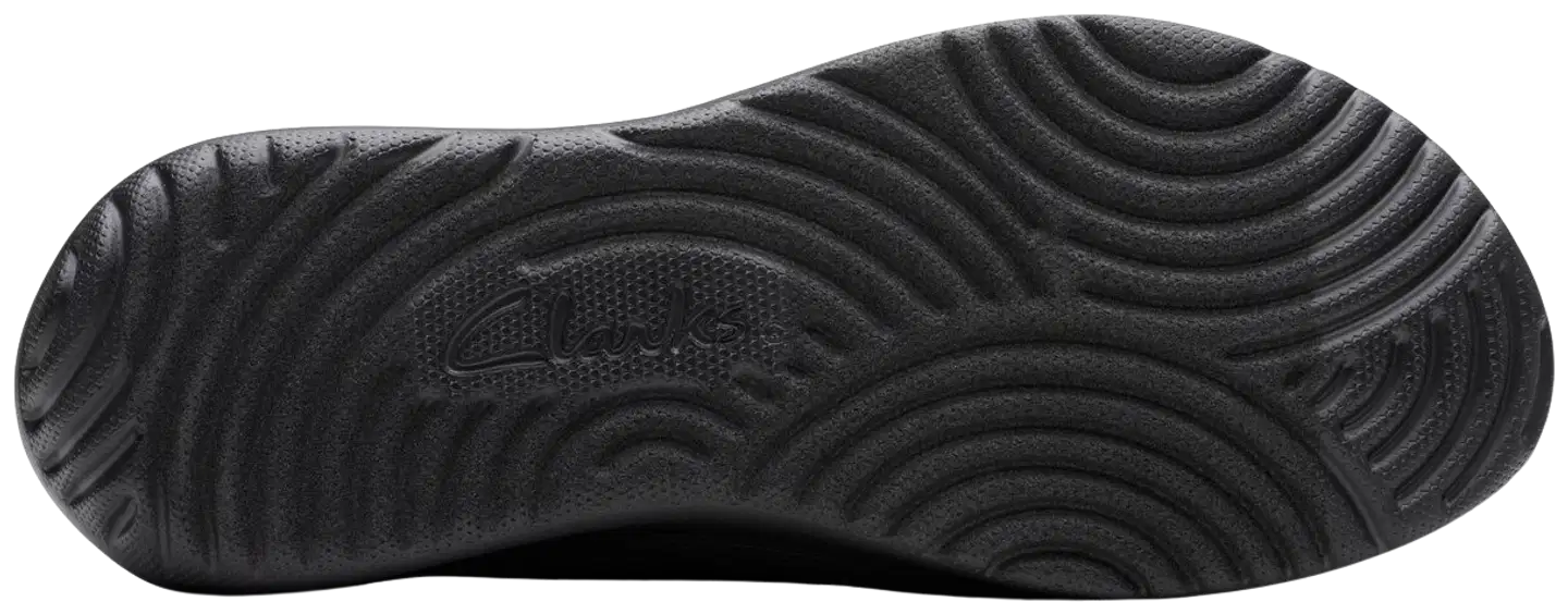 Clarks Solevana Tie naisten kävelykenkä - BLACK - 3