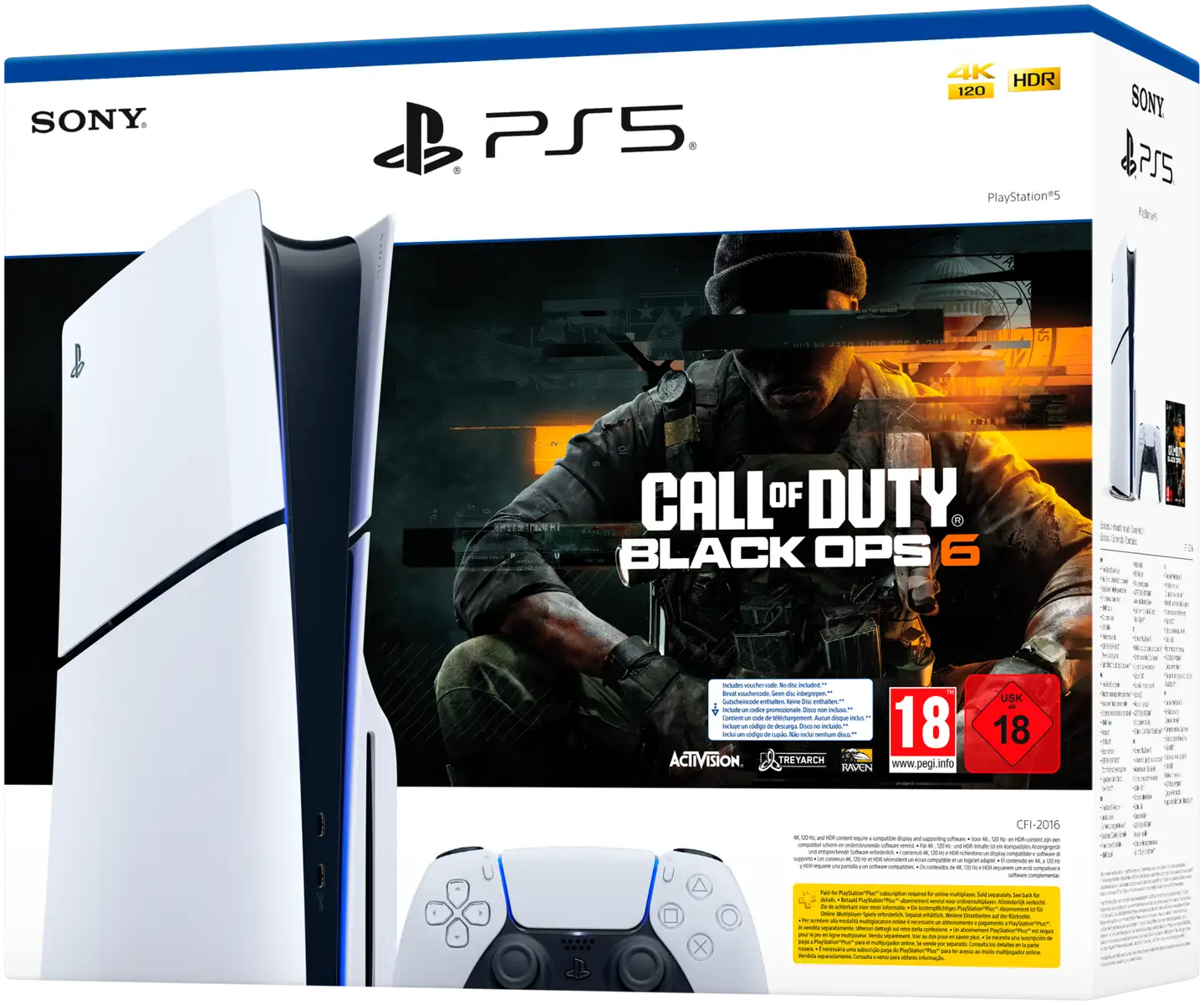 PlayStation®5 Standard Edition – Call of Duty®: Black Ops 6-konsolipakkaus - 1