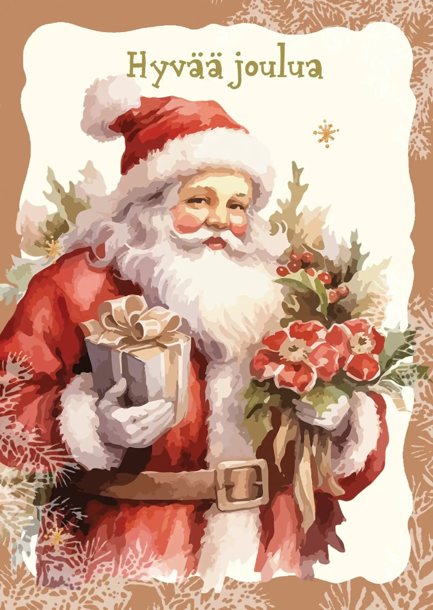 Joulukortti 1-osainen - 4