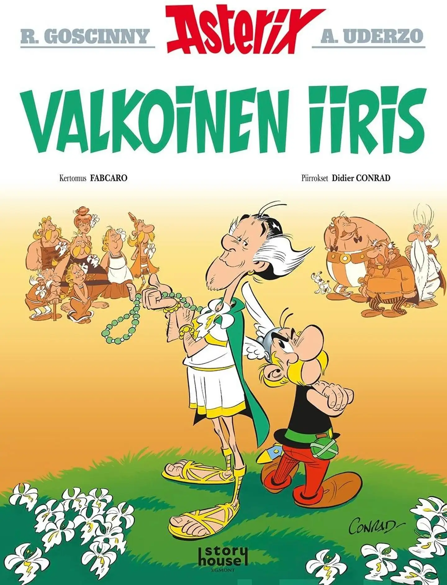 Fabcaro, Asterix 40: Valkoinen iiris