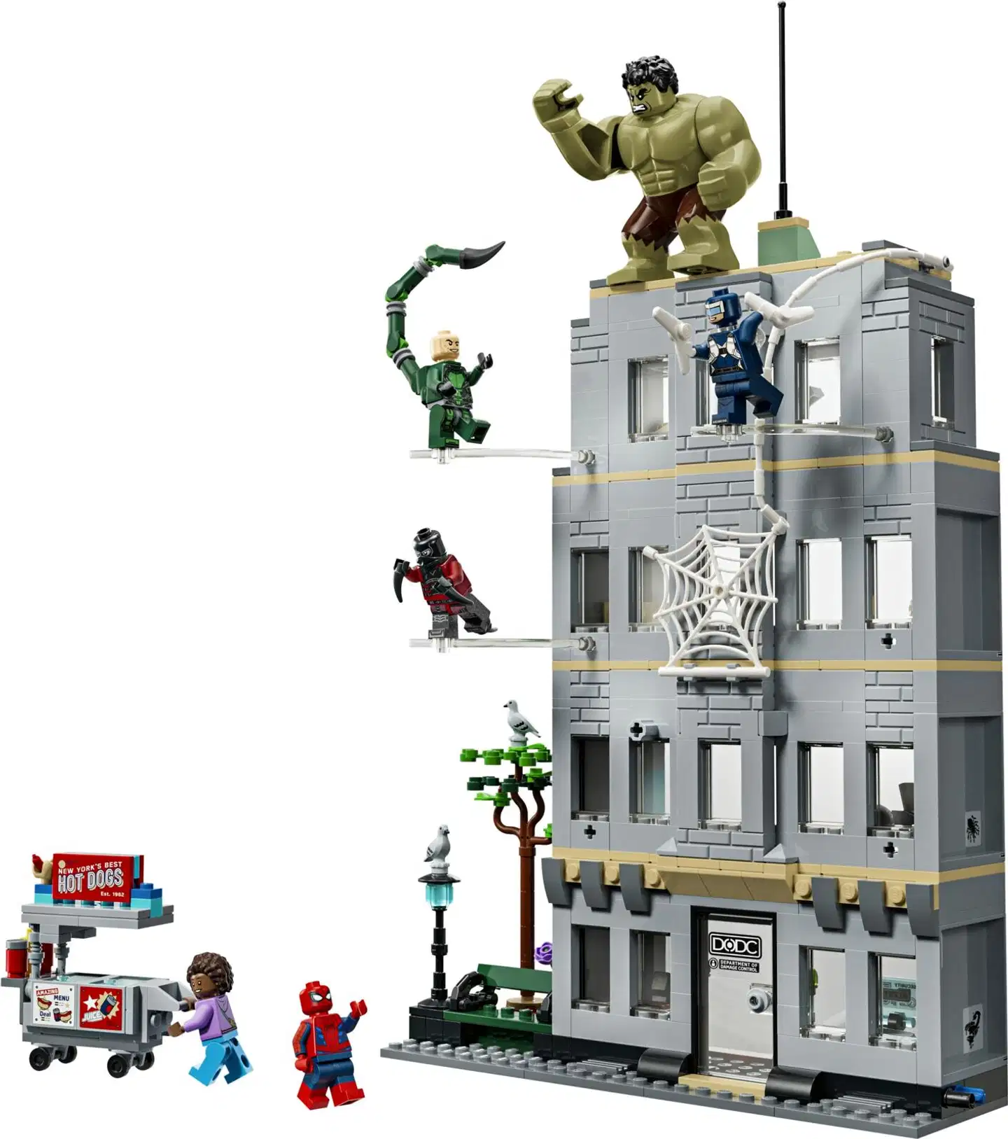 LEGO® Super Heroes Marvel 76350 Eeppinen yhteenotto: Spider-Man vastaan Hulk - 2