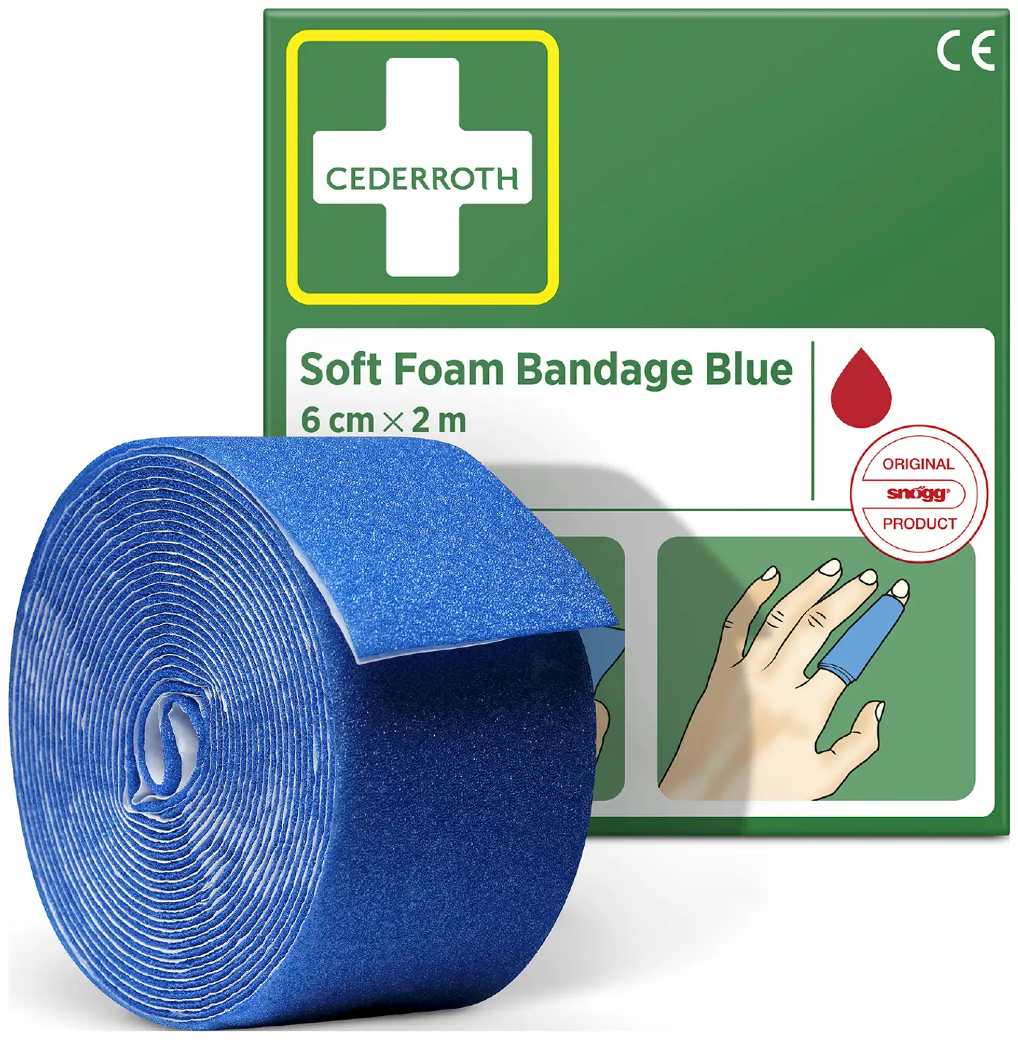 Side Cederroth Soft Foam Bandage 6 cm x 4,5 m