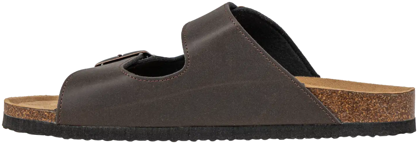 Linear miesten pistokassandaali Eli Basic Brown - Dark brown - 4