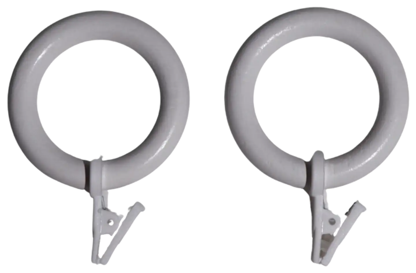 Ihanin verhorengas puinen valkoinen 10kpl - 1