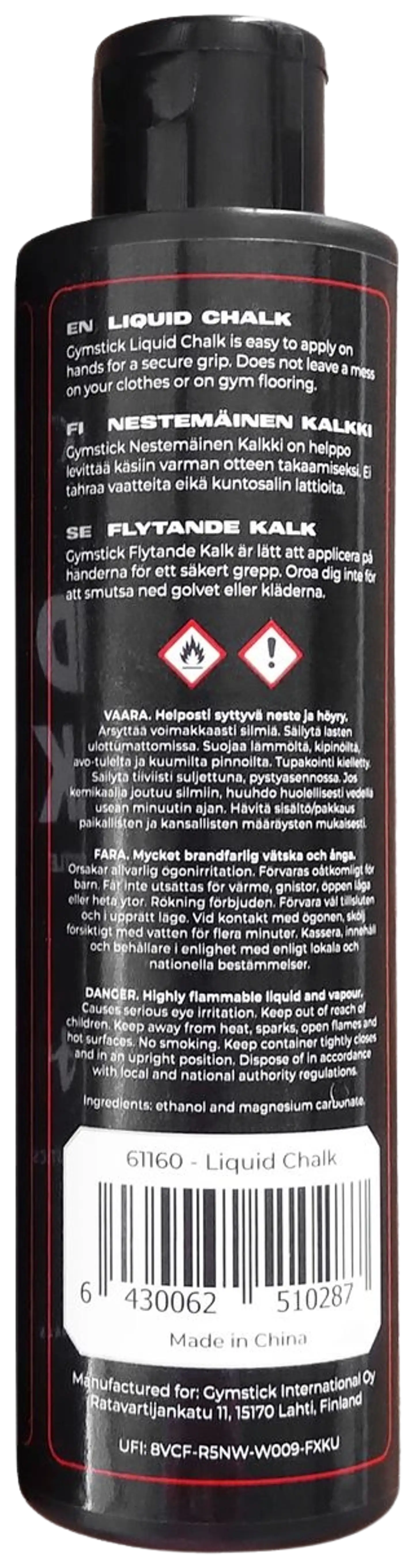 Gymstick 200ml nestemäinen kalkki - 2