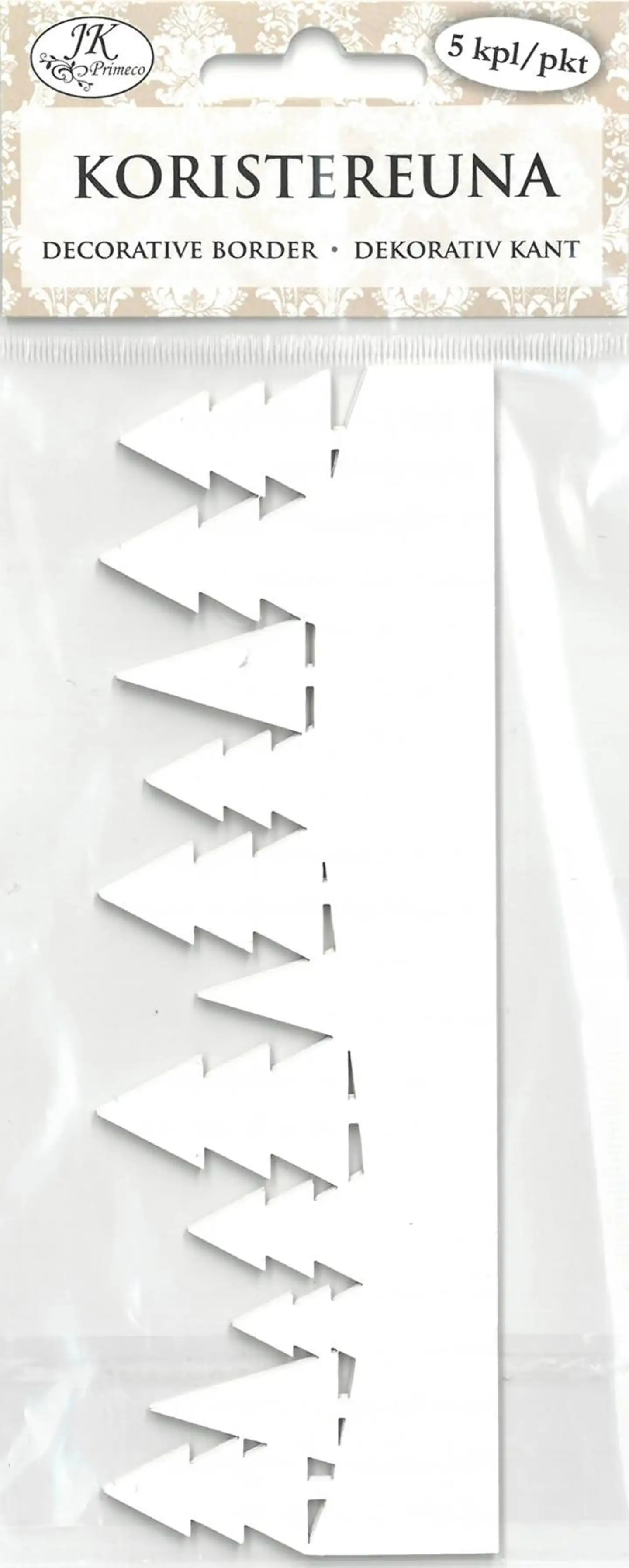 J.K. Primeco koristereuna Kuuset valkoinen 5kpl