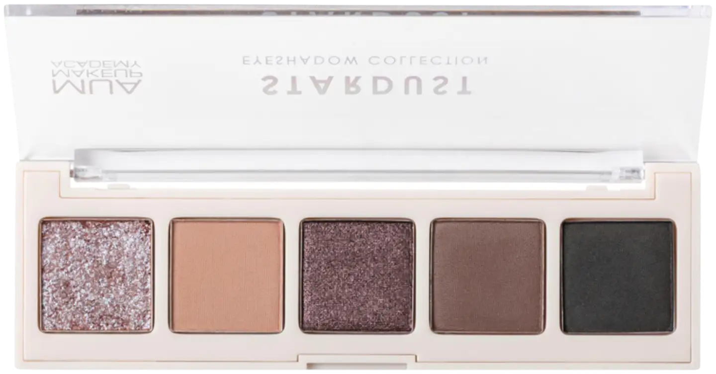 MUA Make Up Academy Eyeshadow Palette 5 shades 3,2 g Stardust luomiväripaletti