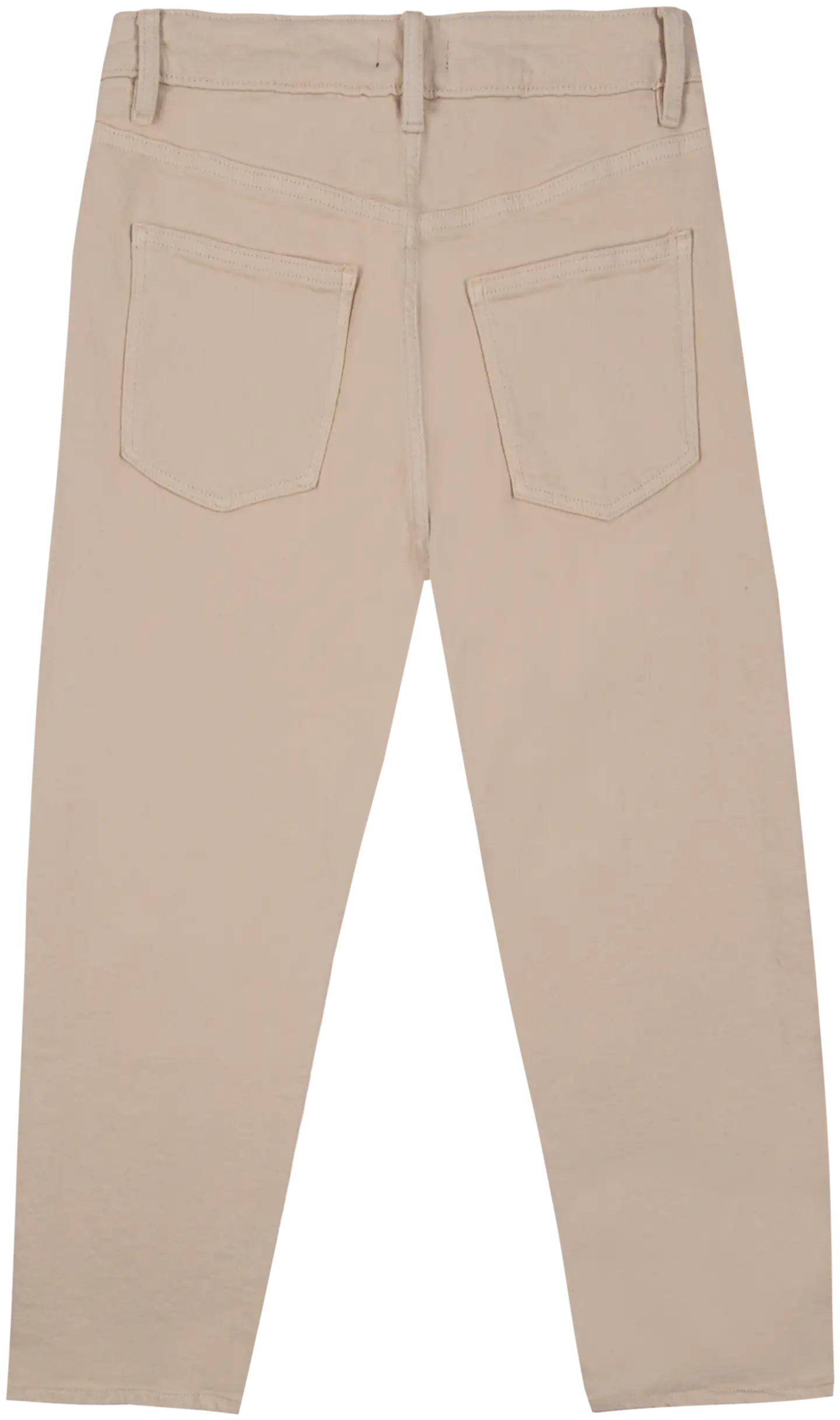 TEX naisten farkut Straight Fit I970181 - ecru - 2