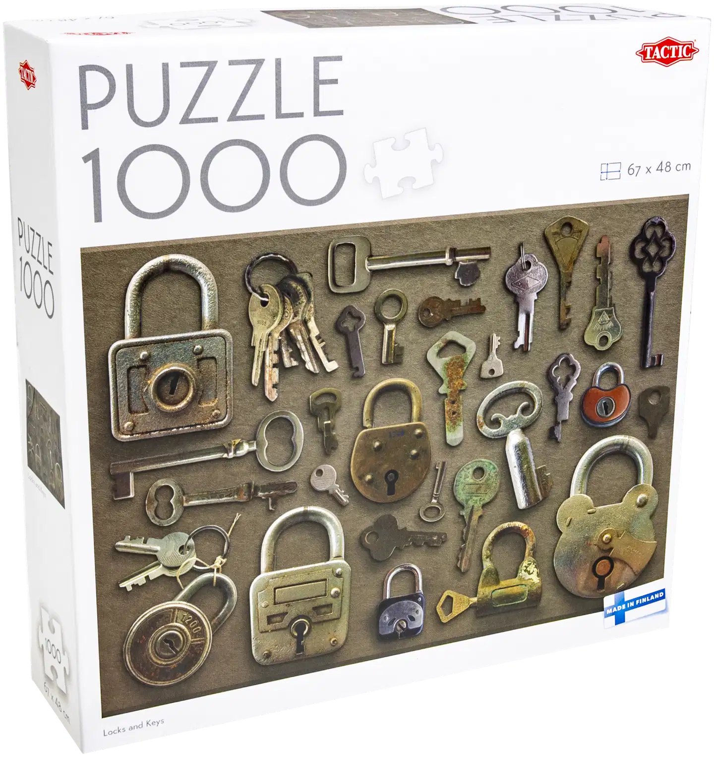 Tactic Palapeli Puzzle Lovers Locks and Keys 1000 palaa - 3