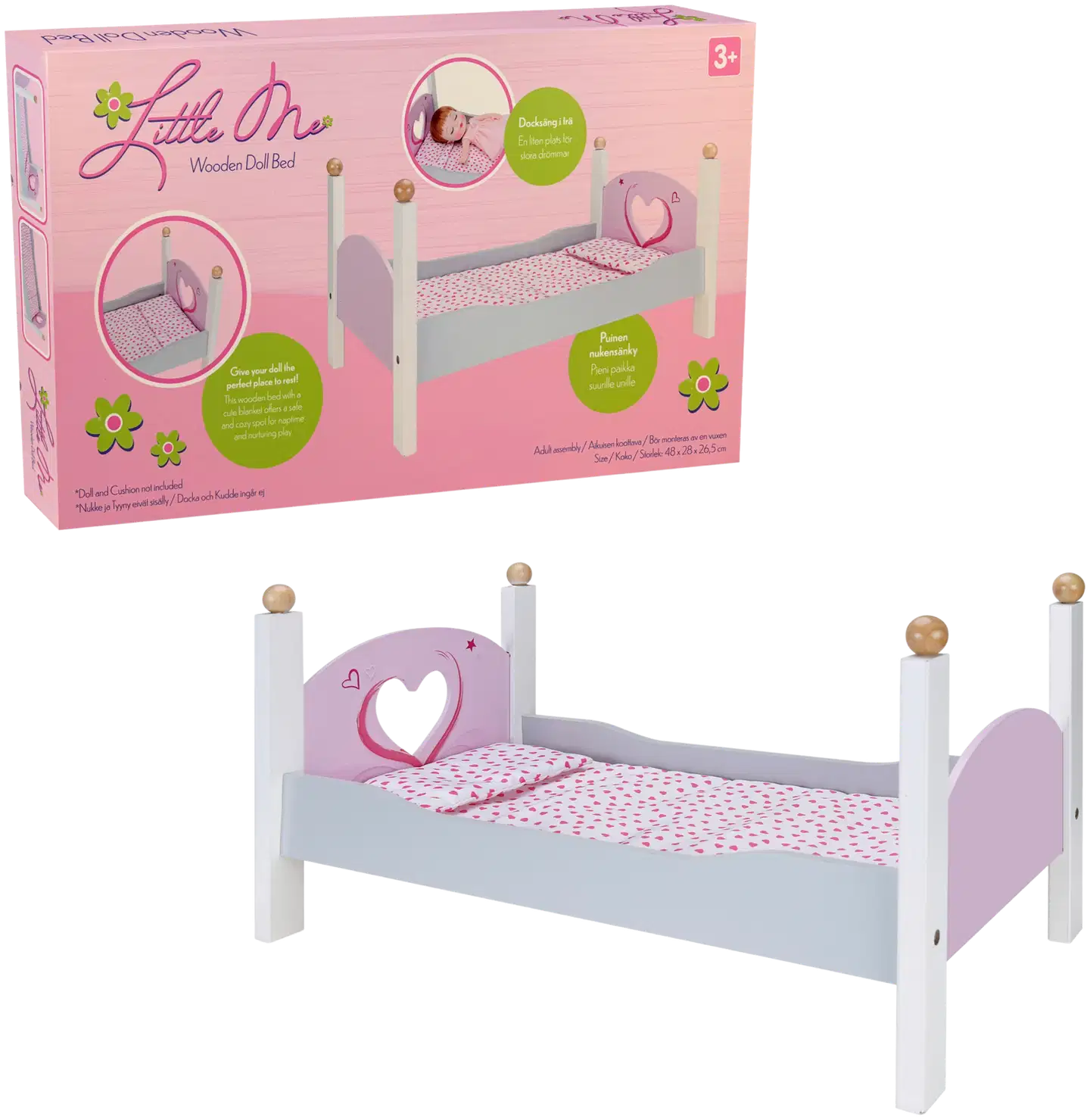 Little Me puinen nukensänky - 1