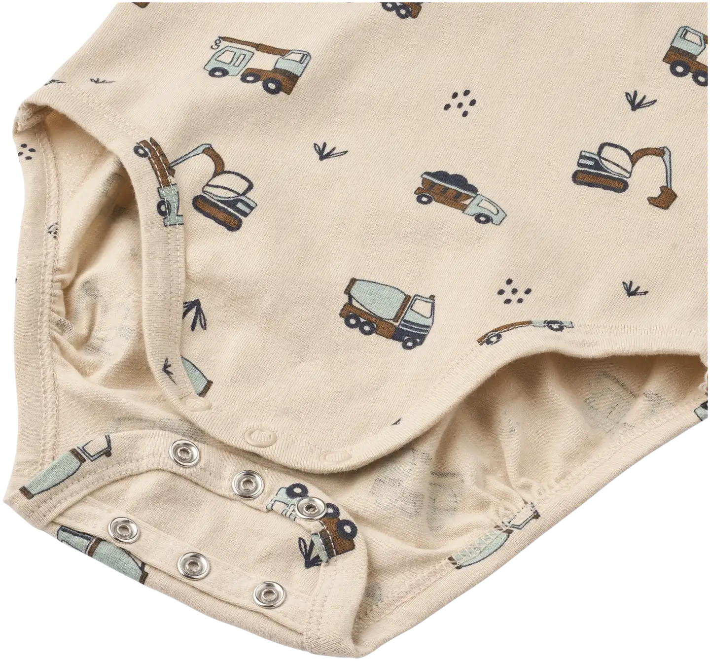 Tiny One vauvojen body Autot GOTS - Cement mini AOP - 3