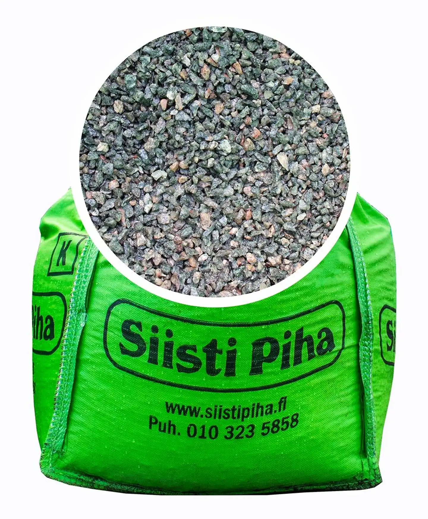 Hiekoitussepeli 3-6 mm 1000 kg suursäkki Siisti Piha