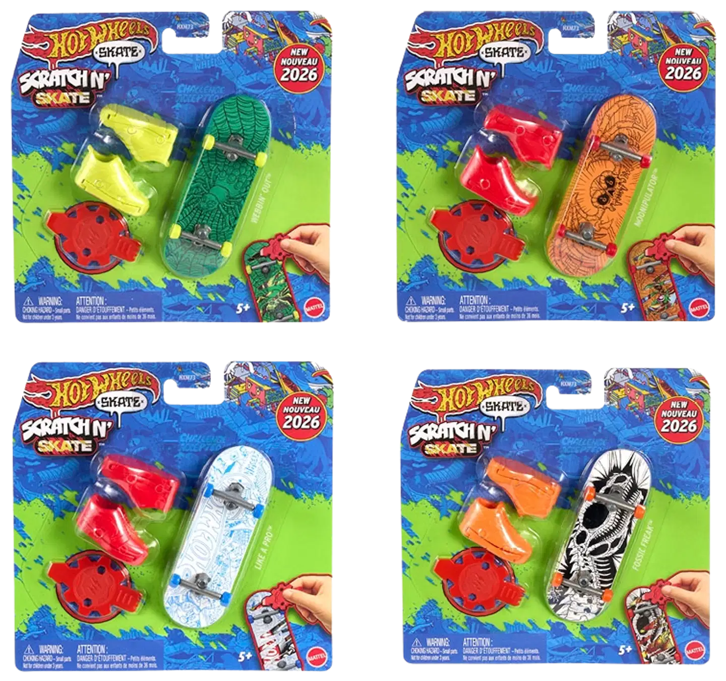 Hot Wheels Skate Scratch n skate - 1