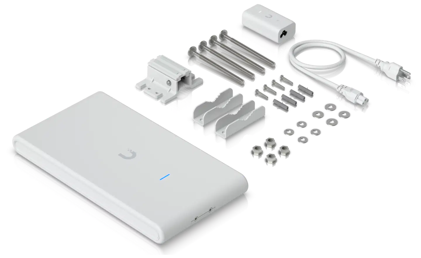 Ubiquiti sääsuojattu WiFi 6 -ulkotukiasema U6-Mesh-Pro - 10