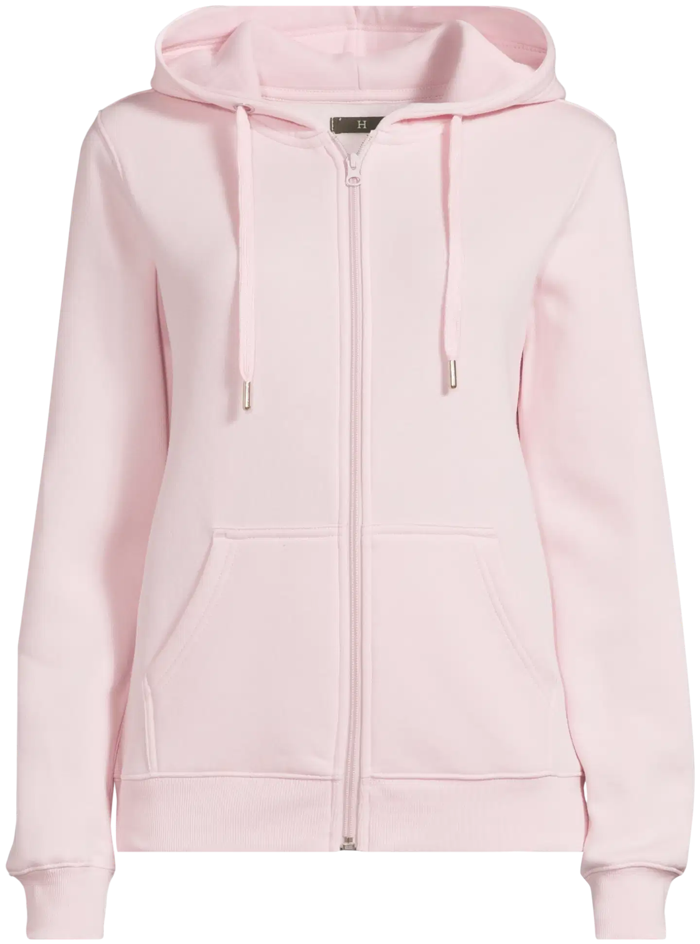 House naisten vetoketjullinen hupparitakki Cassy - Light pink - 2