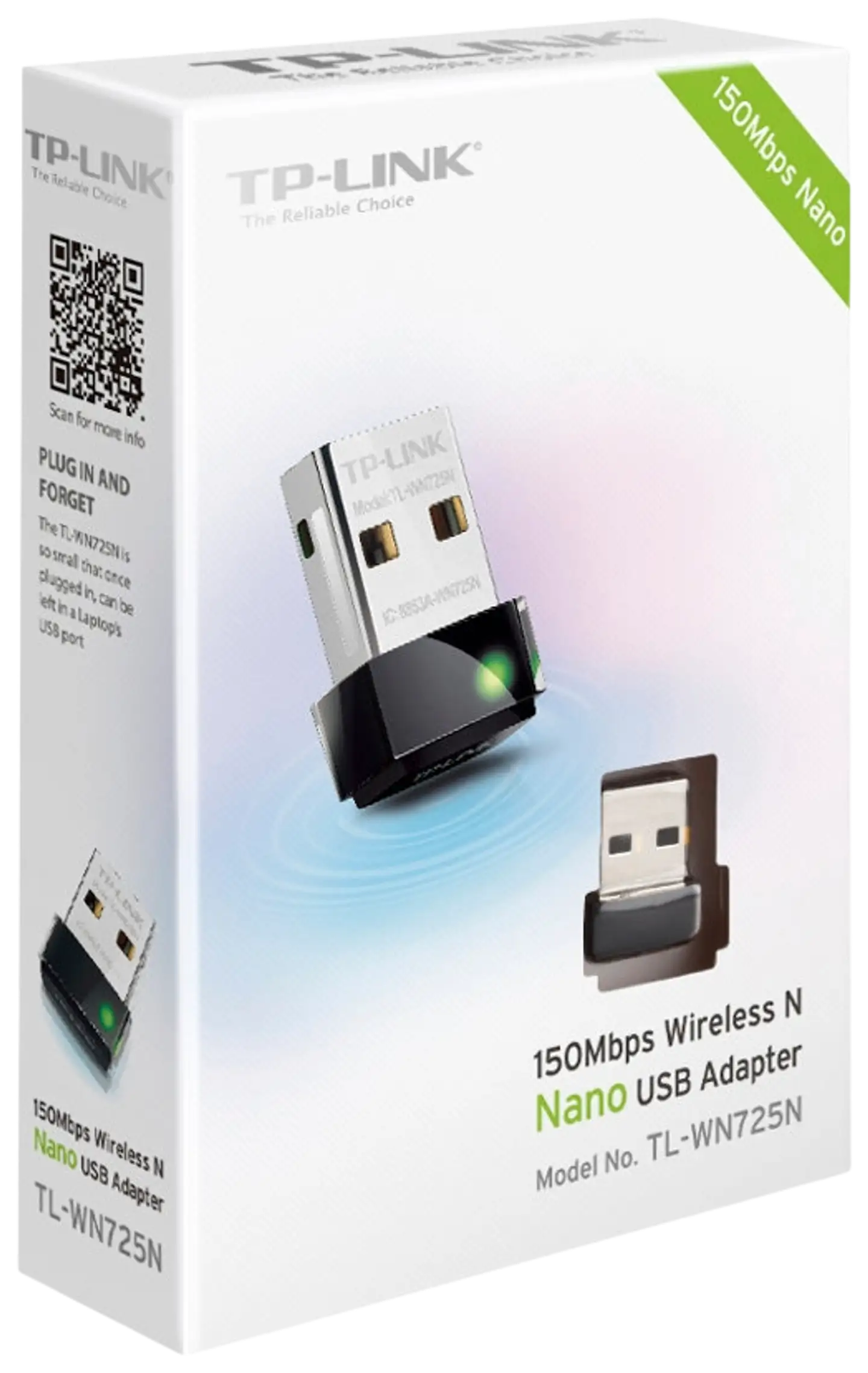 TP-Link nano wifi adapteri usb 150mbs - 5
