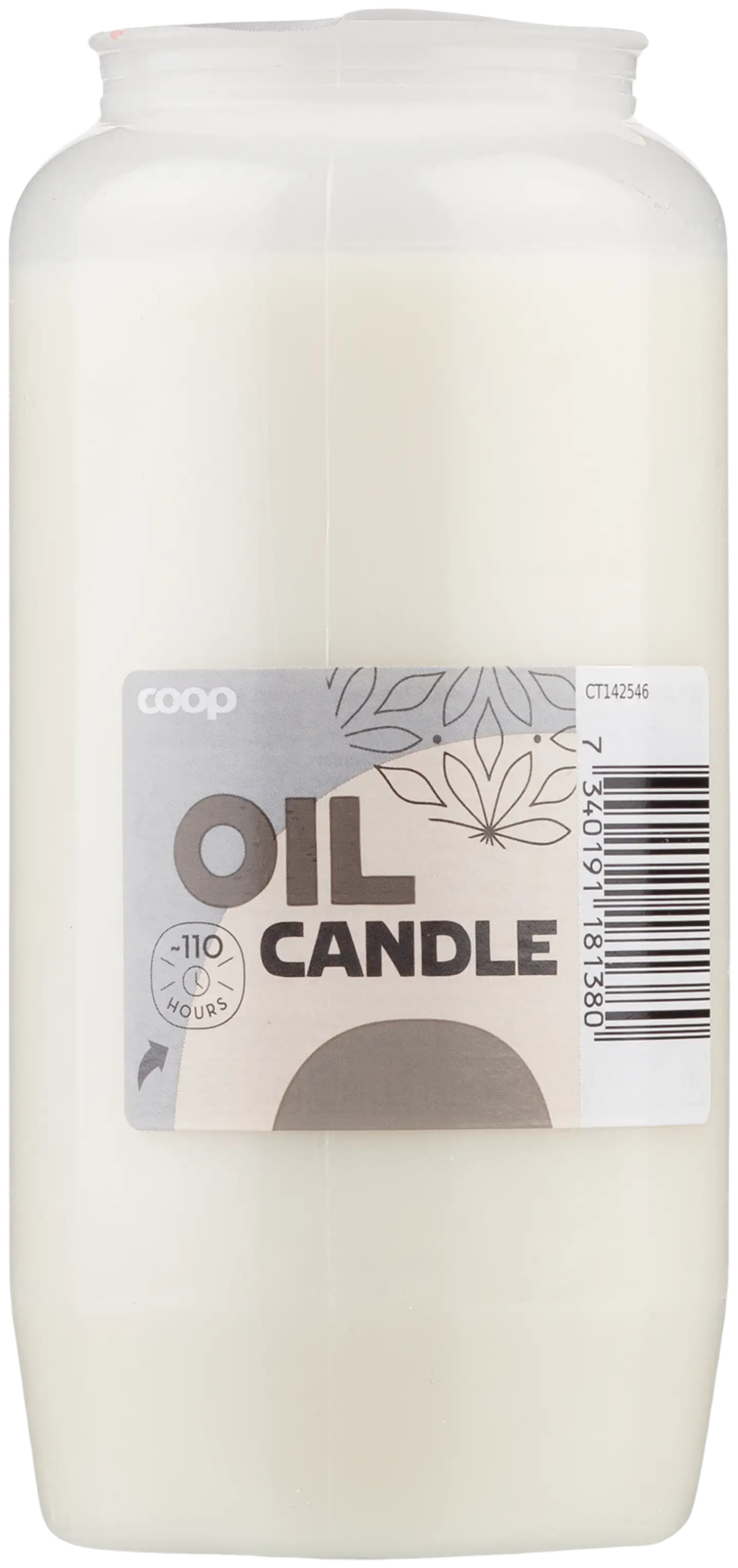 Coop öljykynttilä 110h