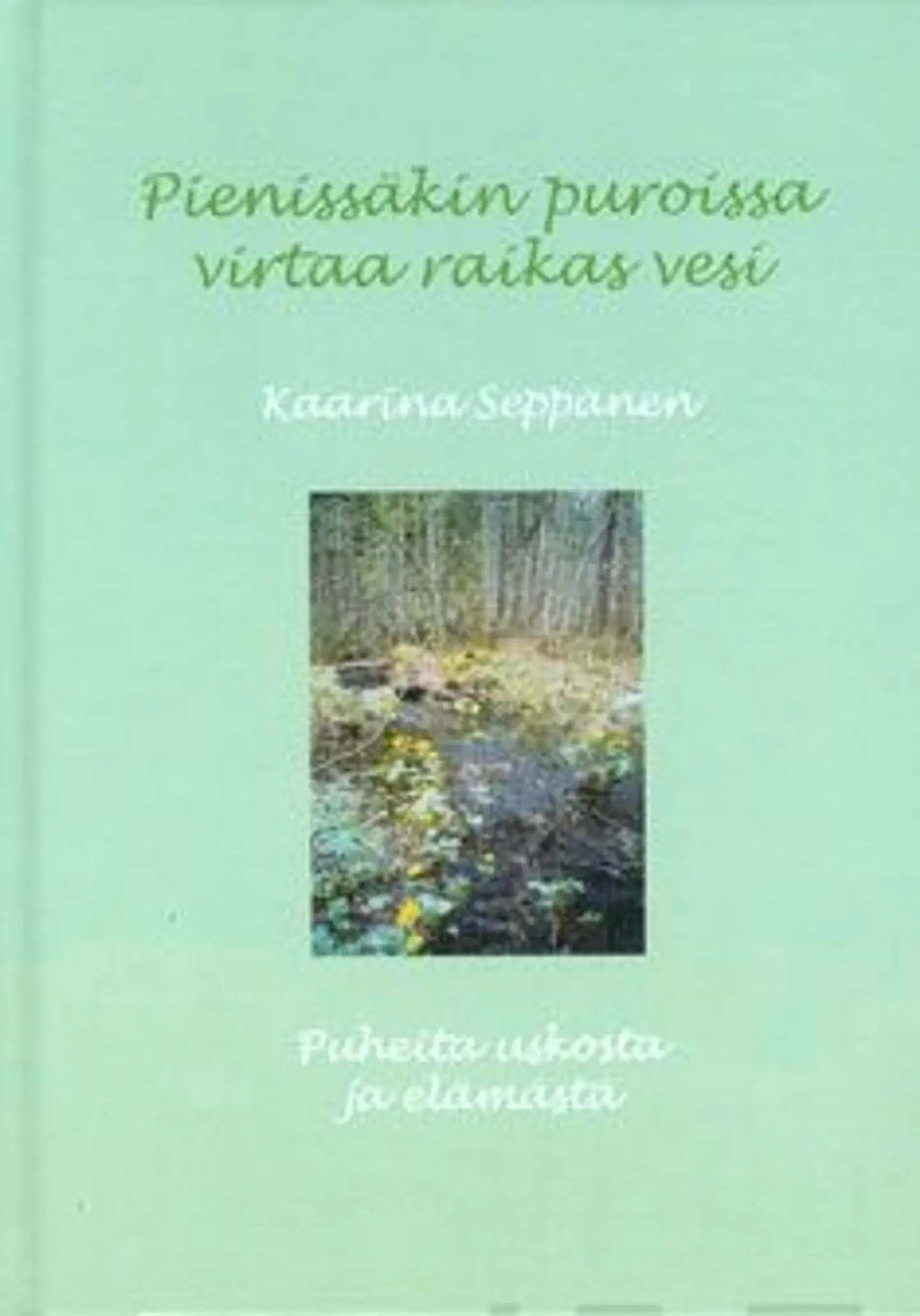 Seppänen, Pienissäkin puroissa virtaa raikas vesi - puheita uskosta ja elämästä