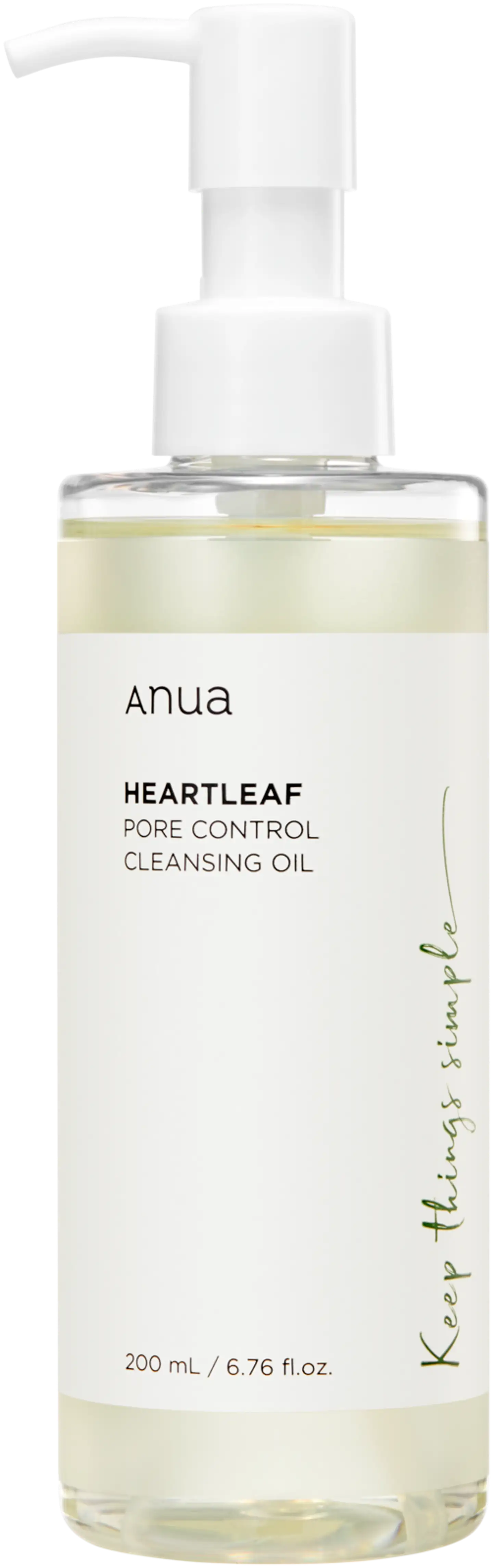 Anua heartleaf pore cleansing oil 200ml - 1