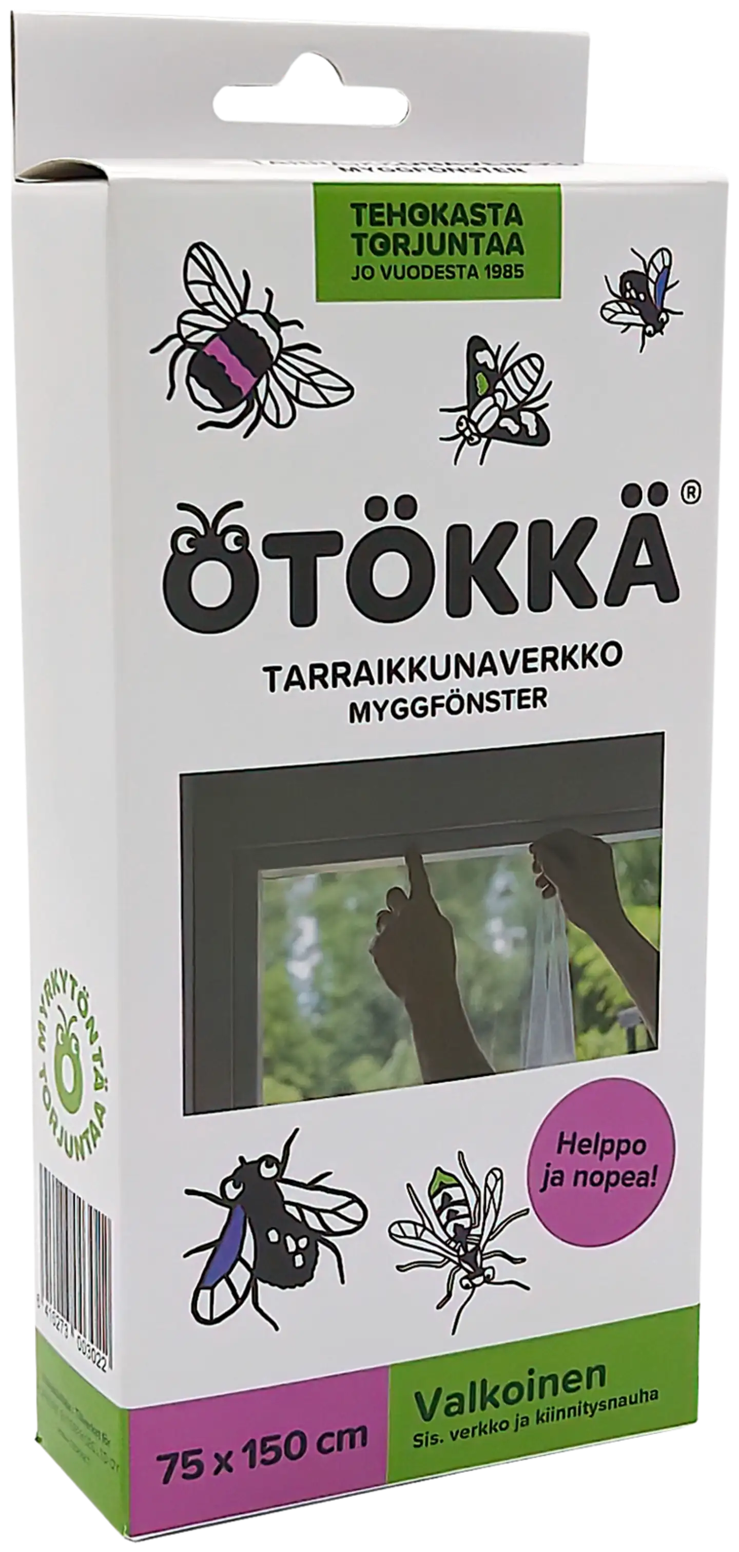 Ötökkä Tarraikkunaverho