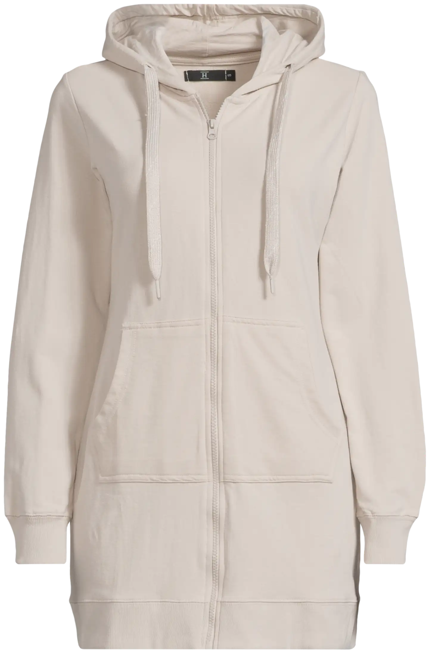 House naisten pitkä collegetakki Terry - Moonbeam - 2