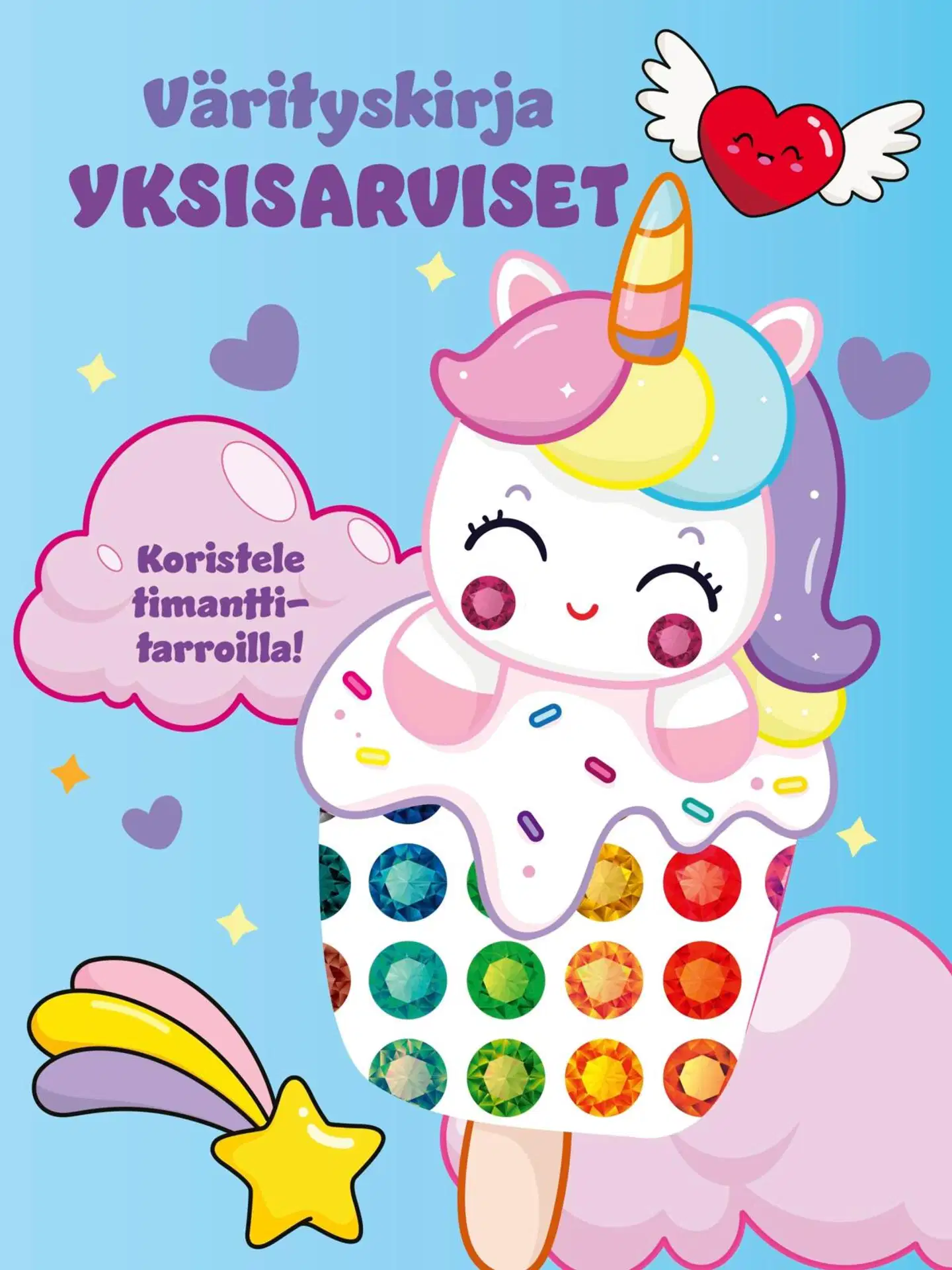 Värityskirja - Yksisarviset