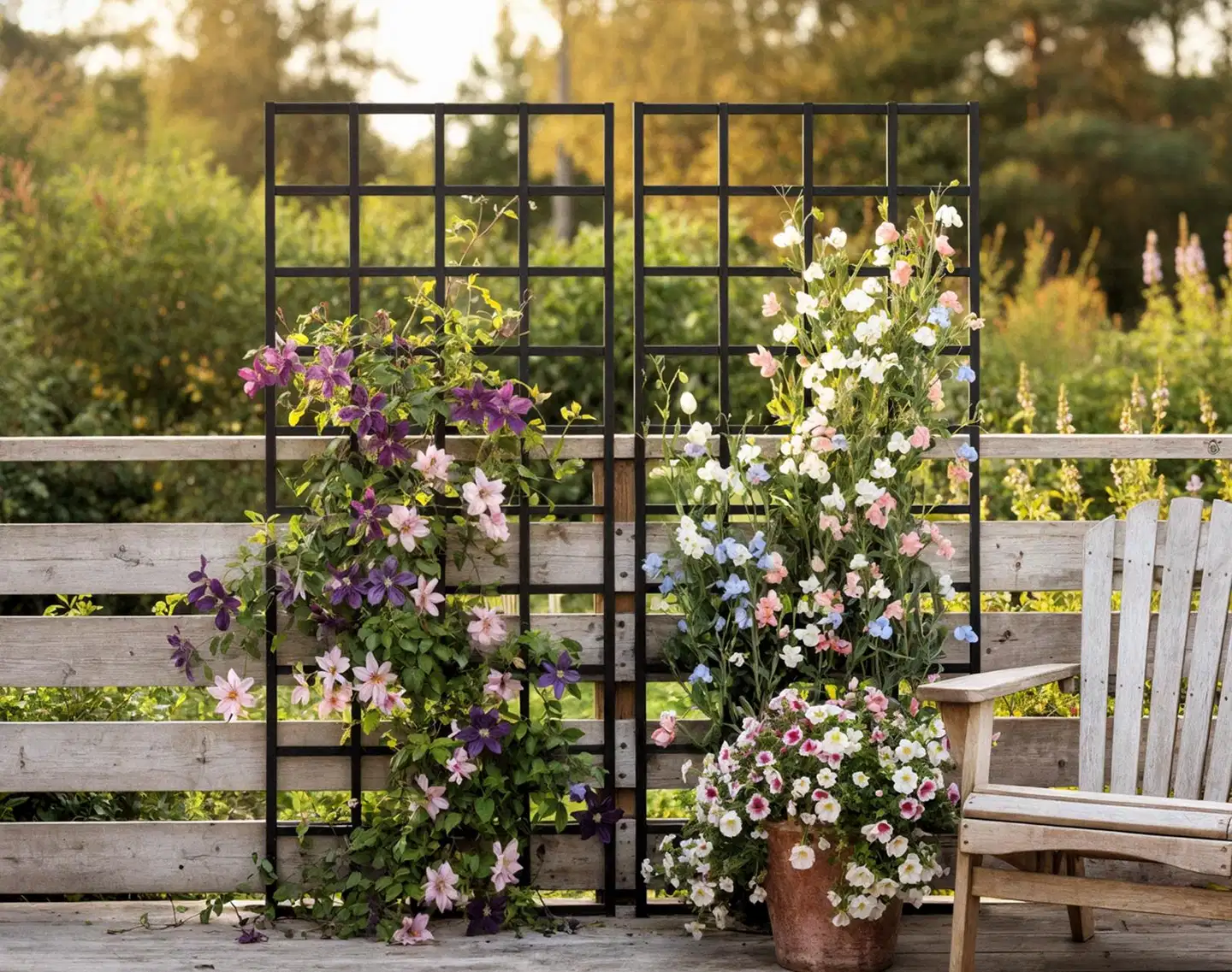 Köynnösritilä, grafiitin harmaa, 80x180cm - 4