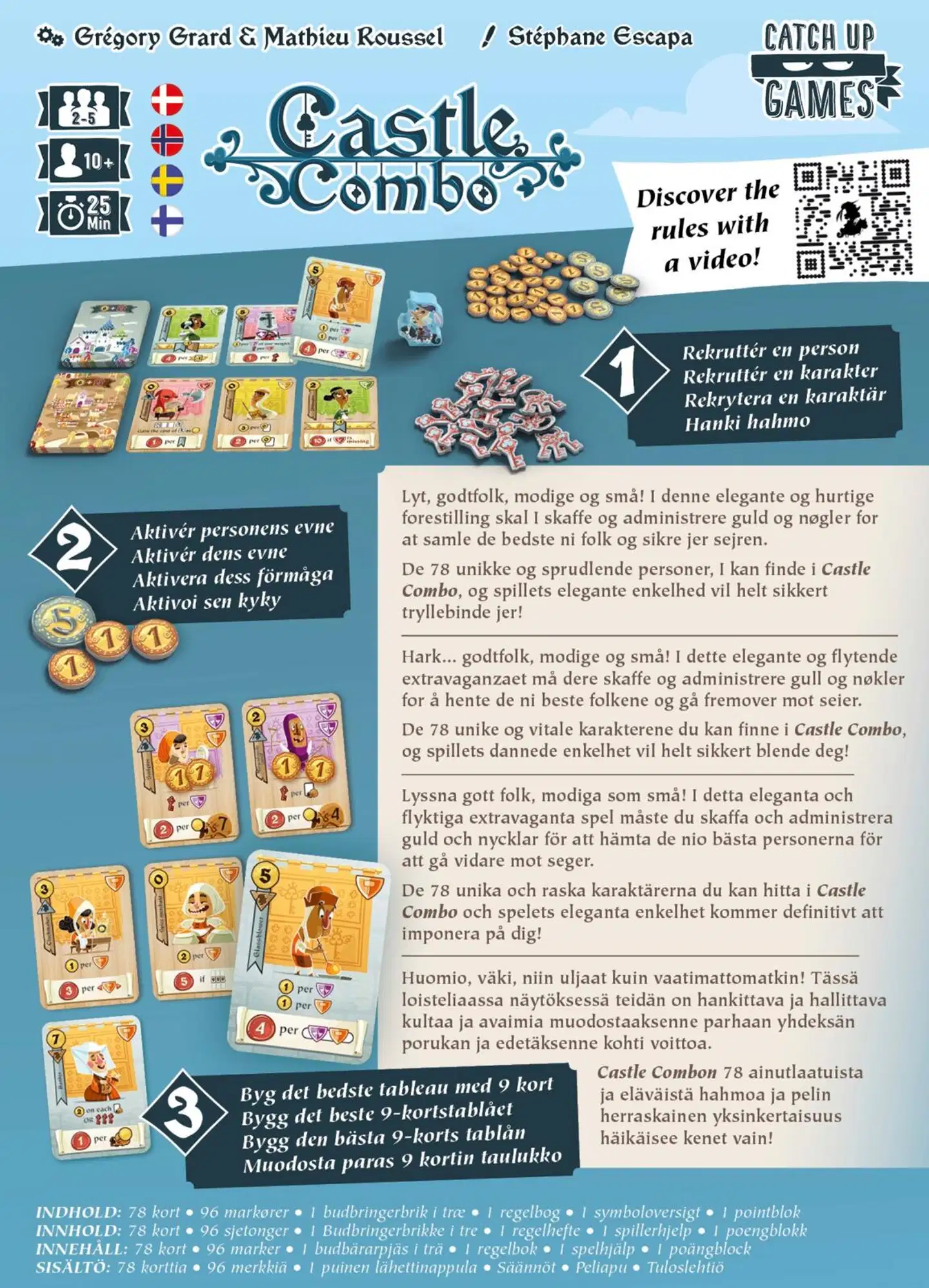 Castle Combo Nordic -lautapeli - 4