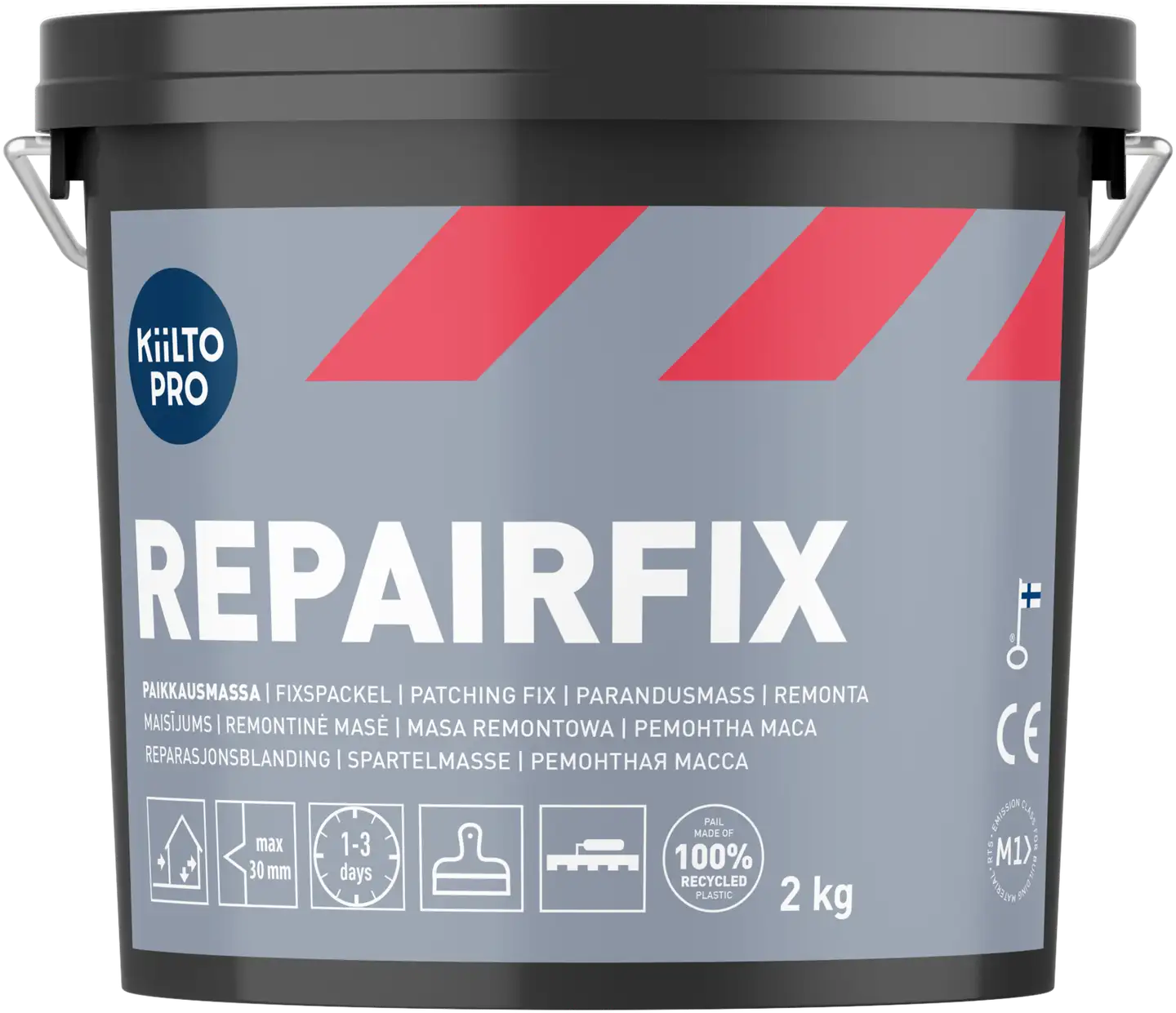 Kiilto Pro Repairfix paikkausmassa 2 kg/3 l