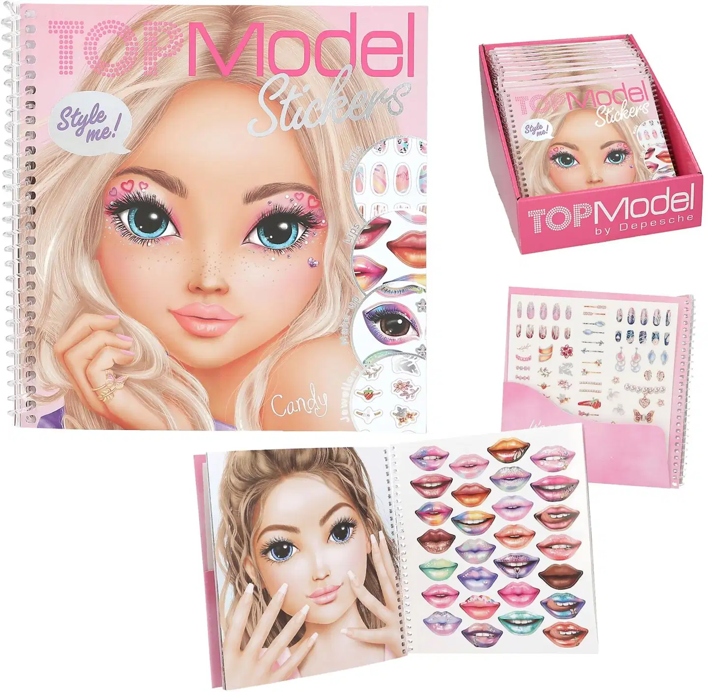 TOPModel Dress Me Up Face Tarrakirja - 2