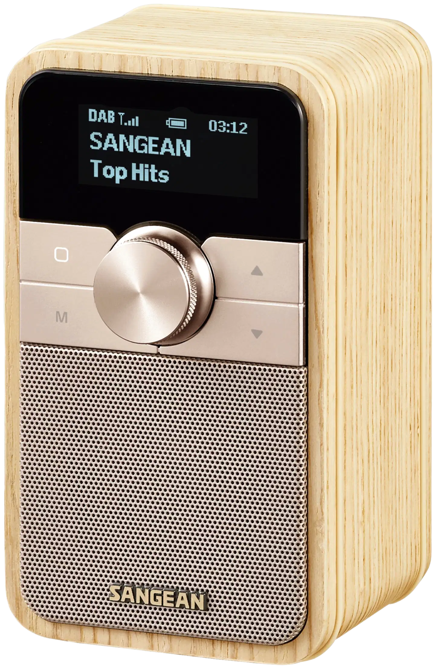Sangean radio Bluetooth yhteydellä DDR-8, valkoinen tammi - 1