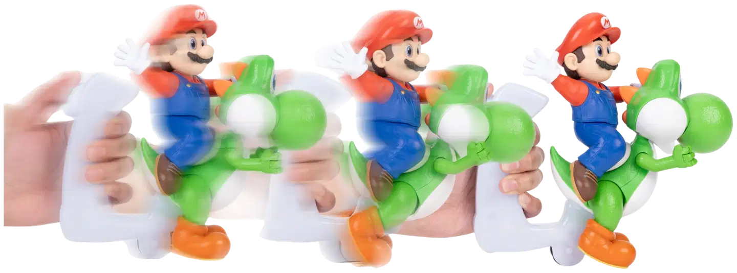 Mario Movie hahmo Mario Riding Feature Yoshi - 5