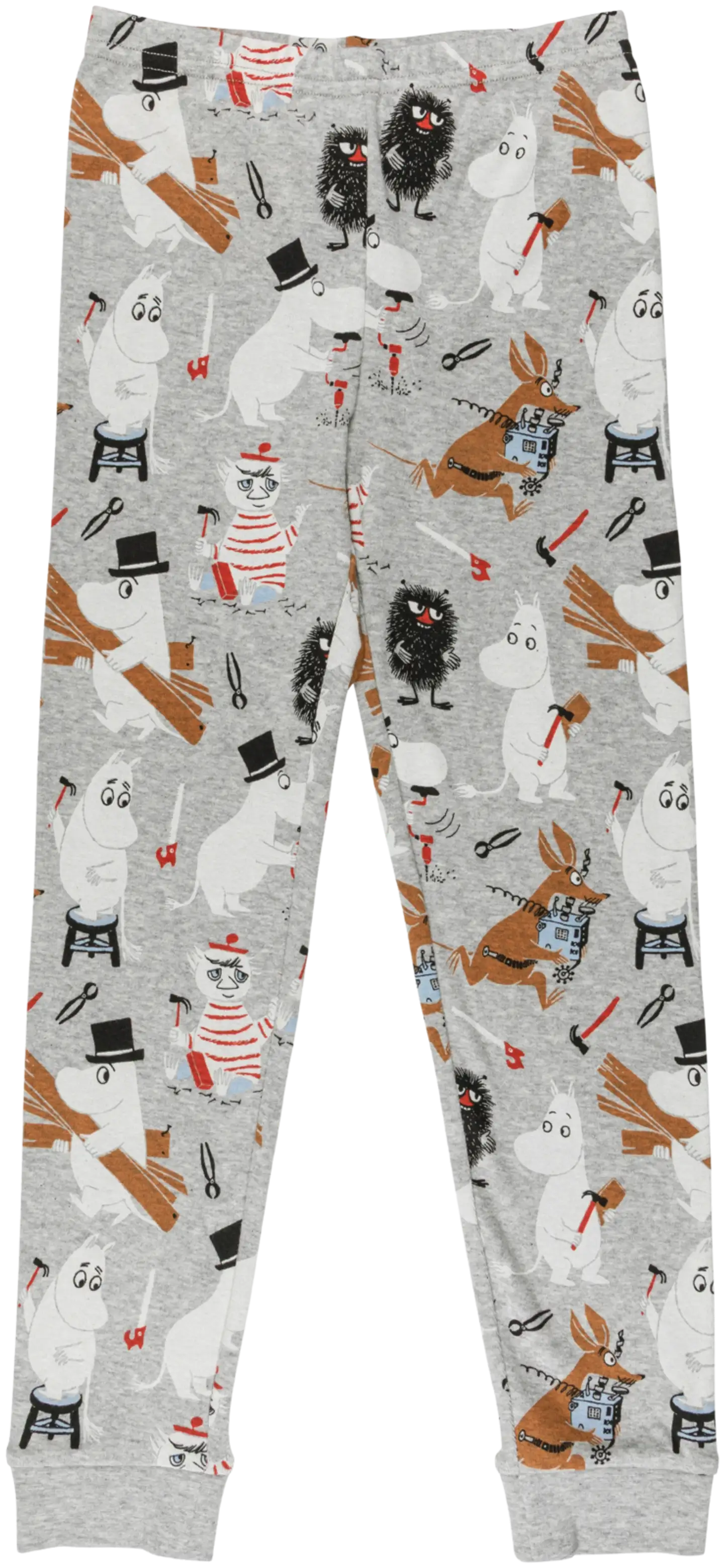 Muumi lasten pyjama Rakentajat 589387 - HARMAA - 3