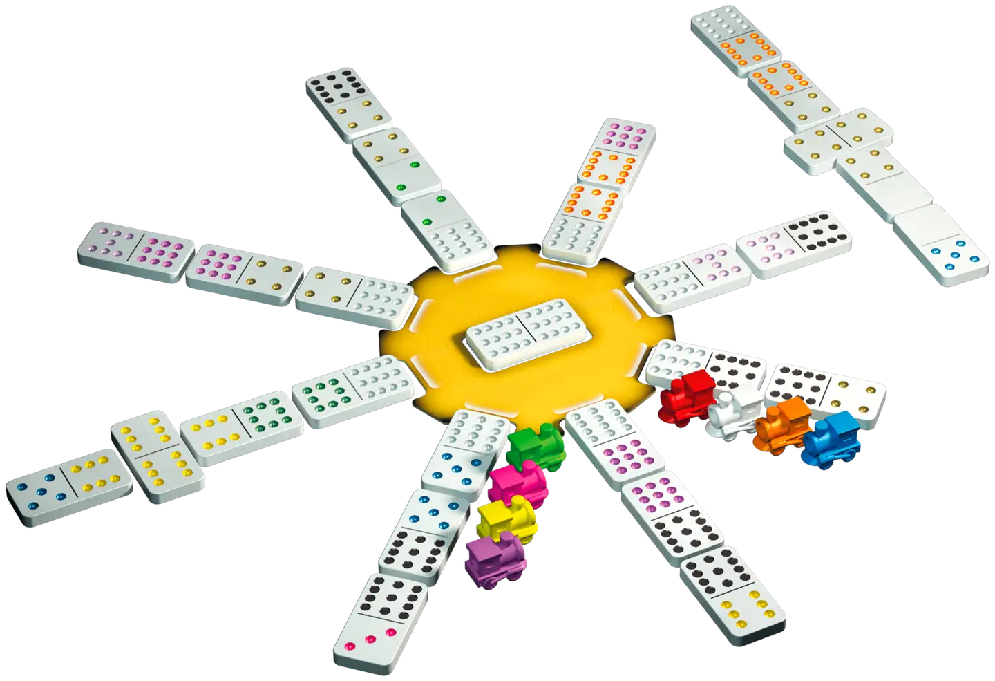 Tactic peli Mexican Train - 2