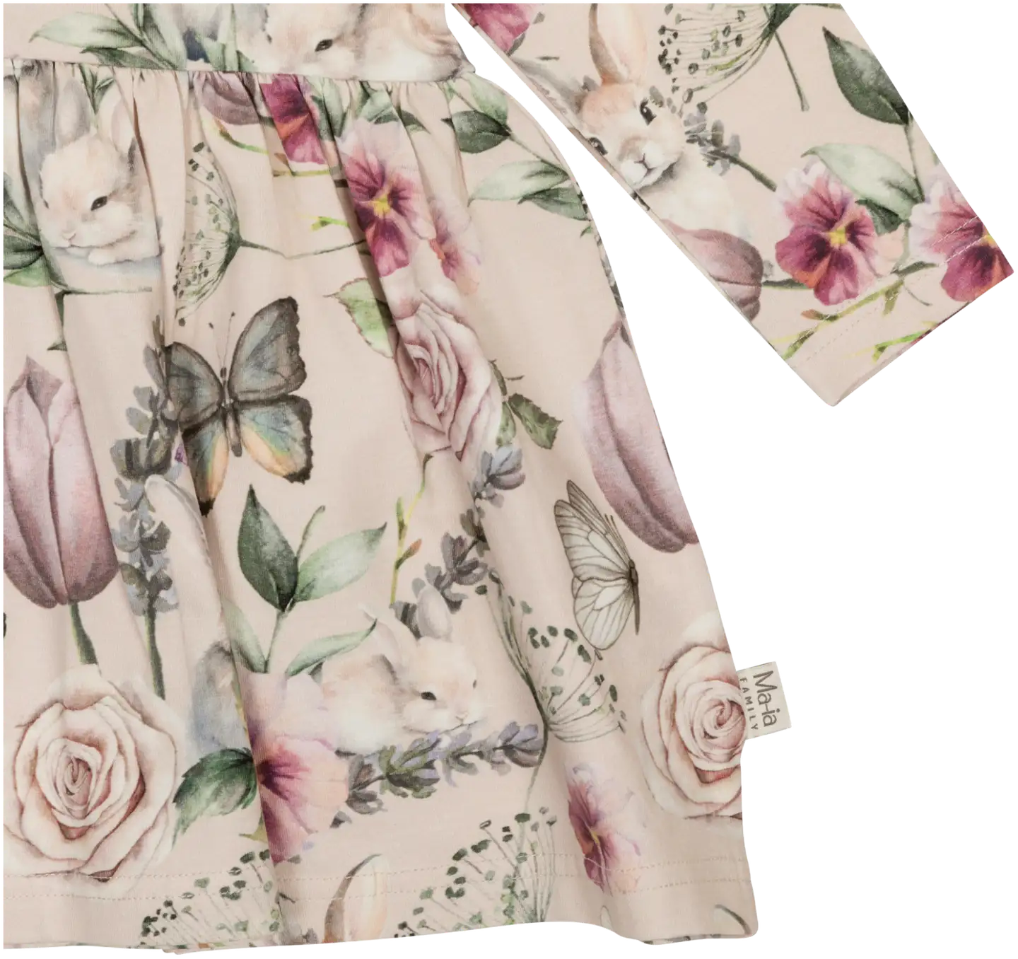 Ma-ia Family vauvojen mekko Orvokki 204844 - BEIGE - 3