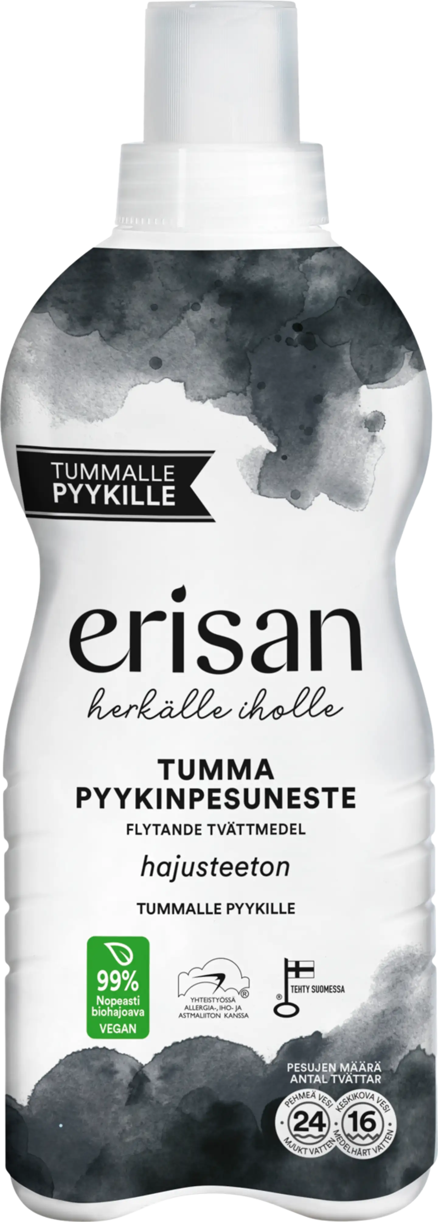 Erisan Hajusteeton  Tumma Pyykinpesuneste 850 ml