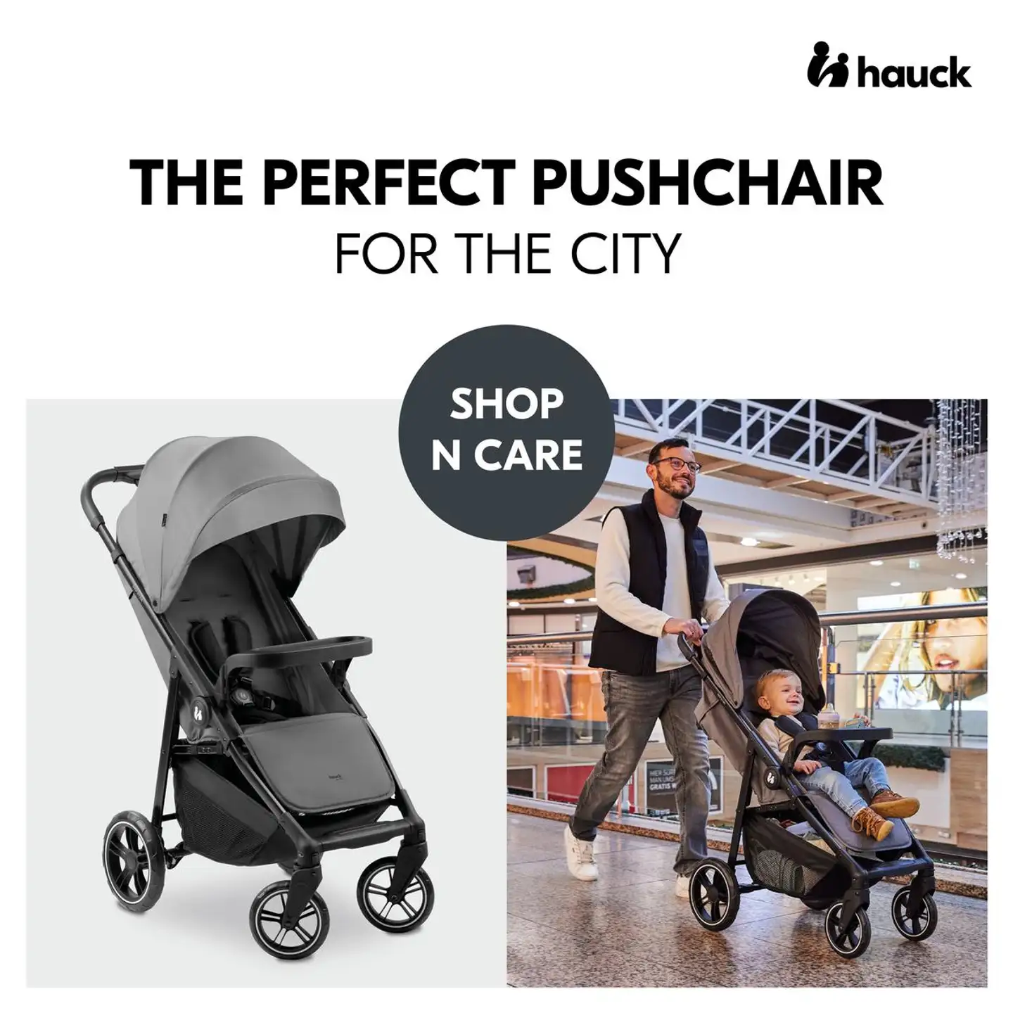 Hauck rattaat Shop N Care harmaa - 9