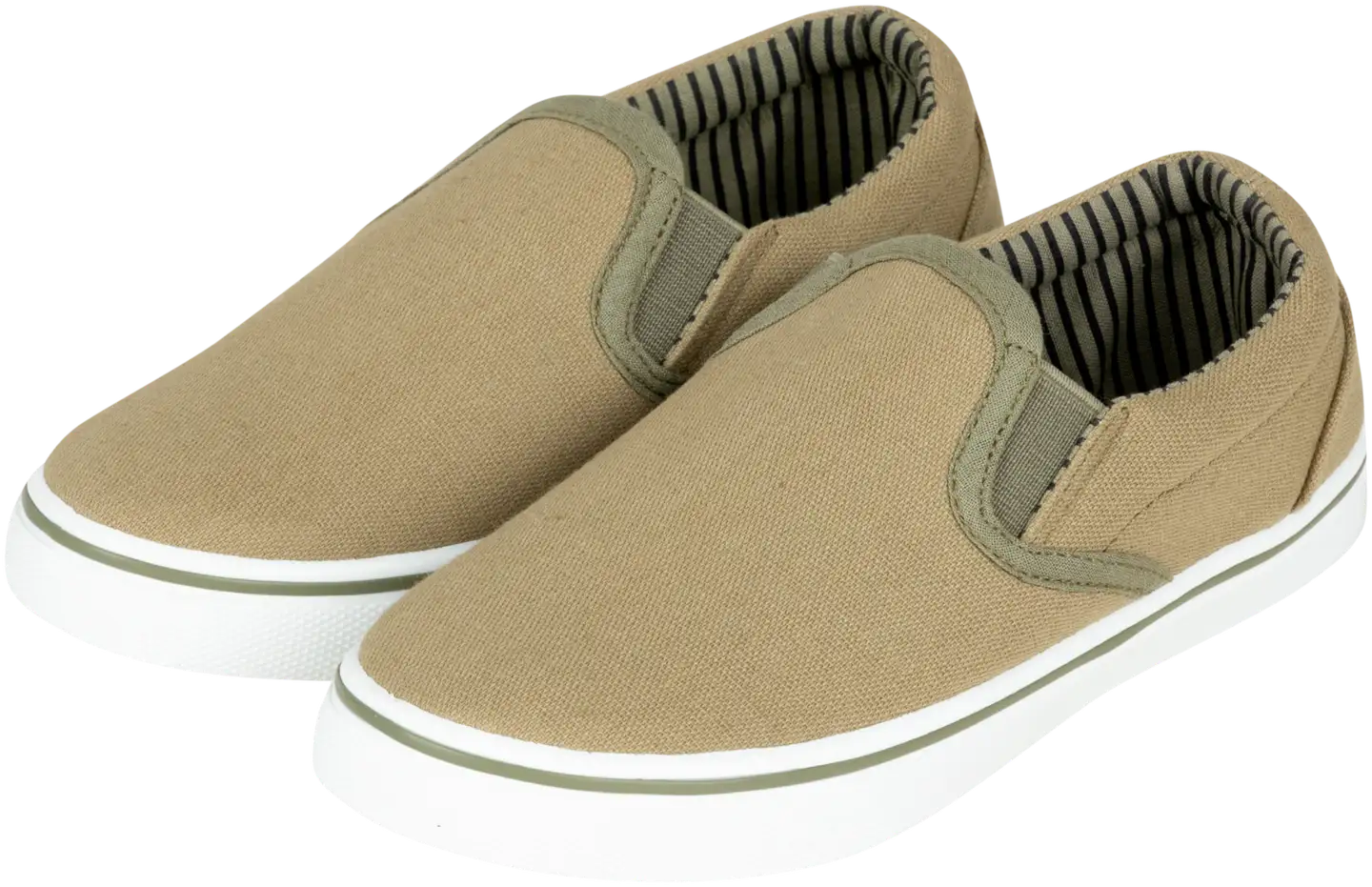 Ciraf lasten kangasloaferit Brooklyn - Khaki - 1