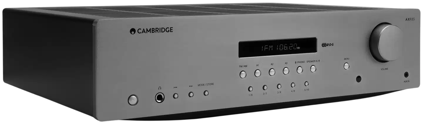 Cambridge Audio stereoviritinvahvistin Axr85 hopea - 1