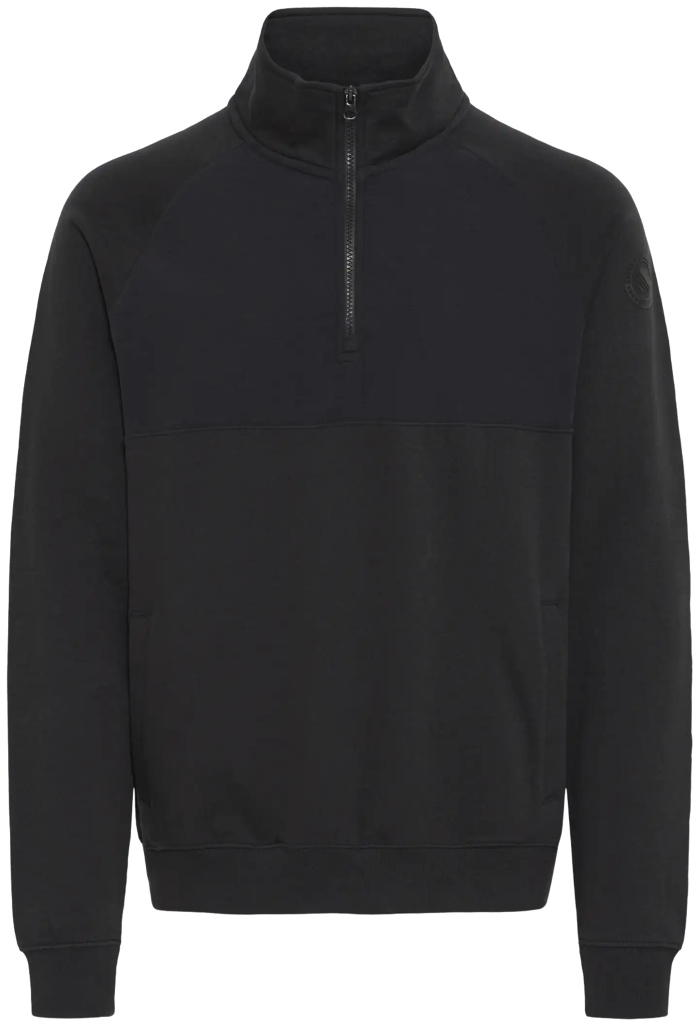 Blend miesten half-zip collegepusero BHJunaid - BLACK - 1