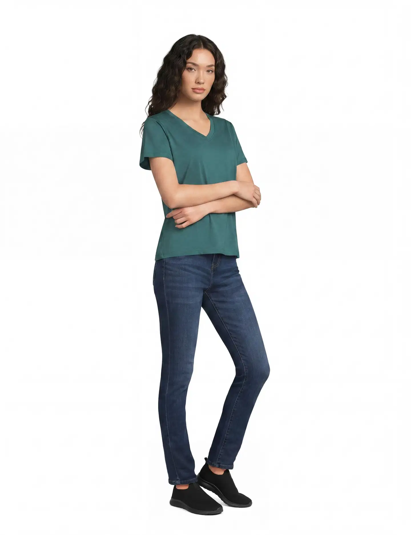 House naisten t-paita Veronica-C - Teal - 4