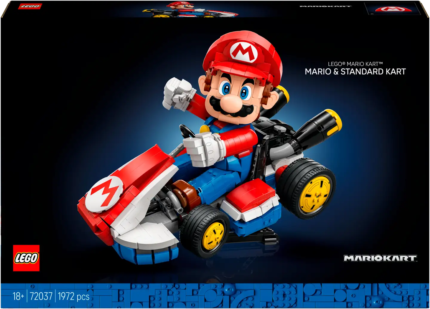 LEGO® Super Mario™: Mario Kart™ – Mario ja Standard Kart 72037 - 2