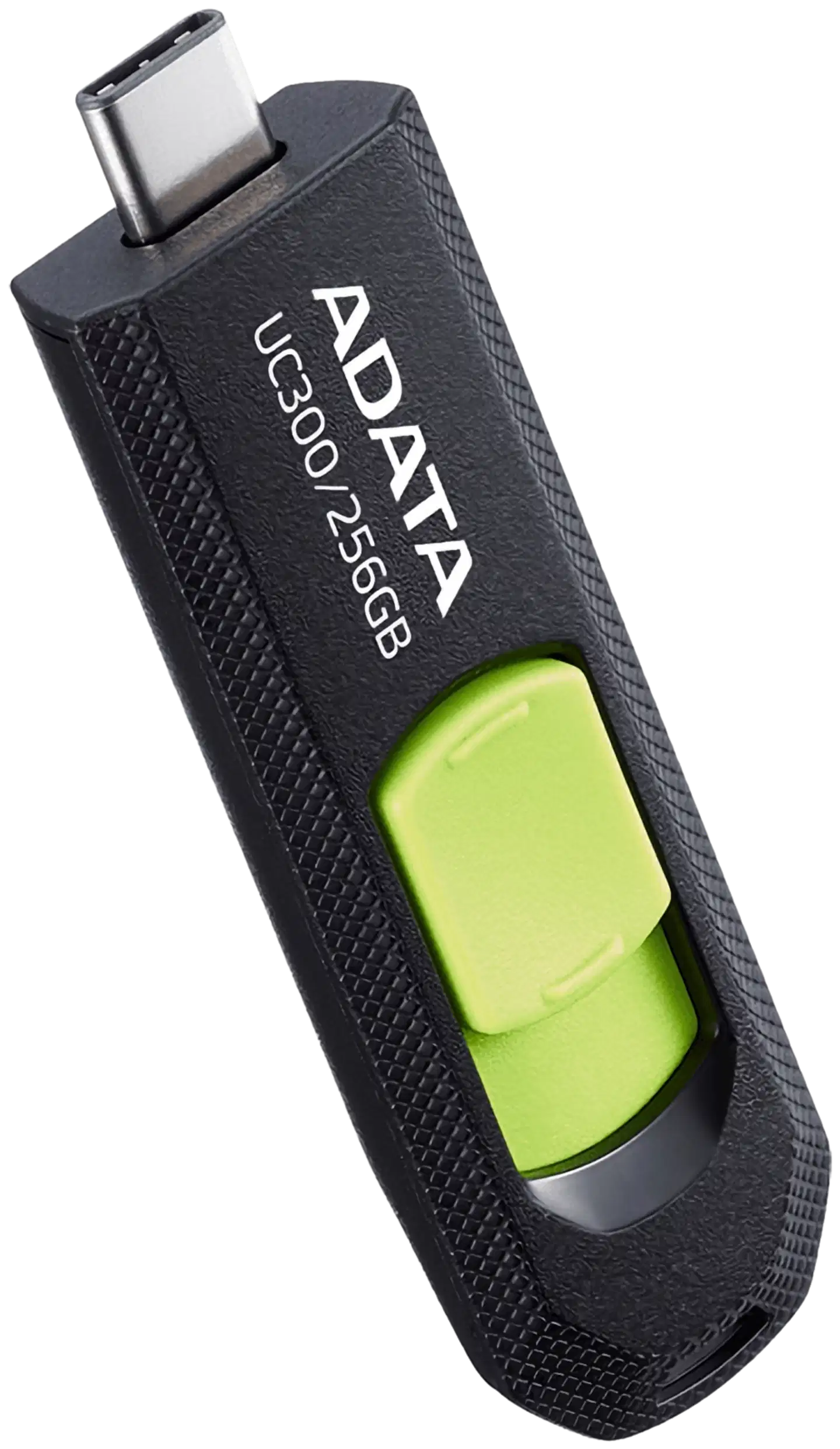 ADATA UC300 USB-muistitikku, 256 GB, musta/vihreä (USB-C 3.2 Gen 1) - 1