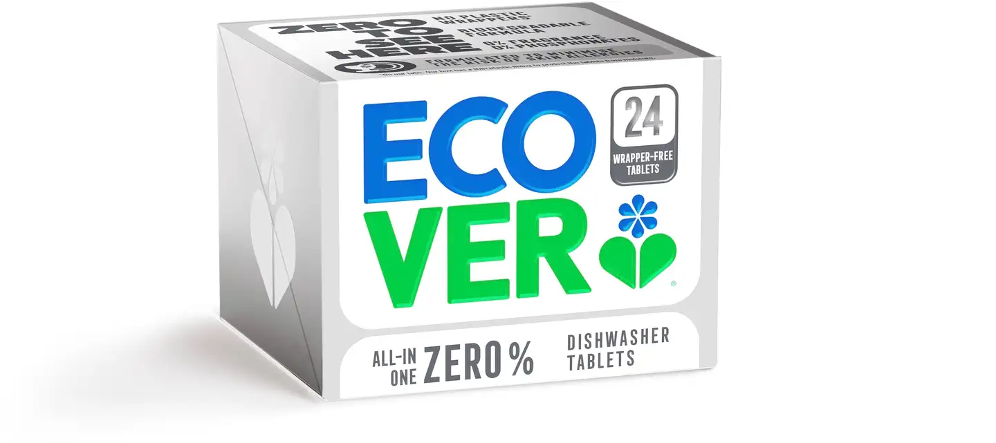 Ecover All-In-One Zero% konetiskitabletit 0,42 kg 24 kpl