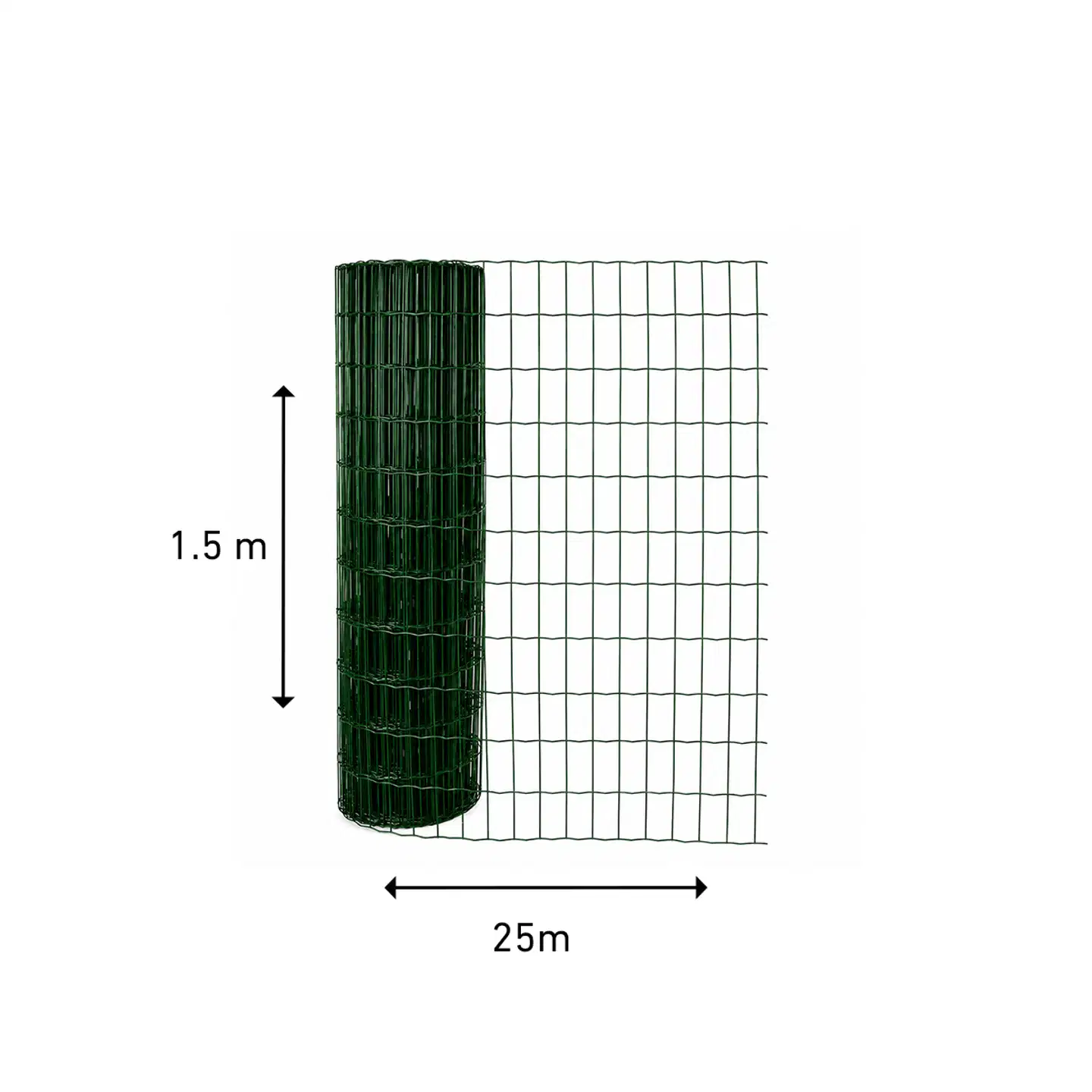 Fornorth verkkoaita 150cm (25m), vihreä - 3