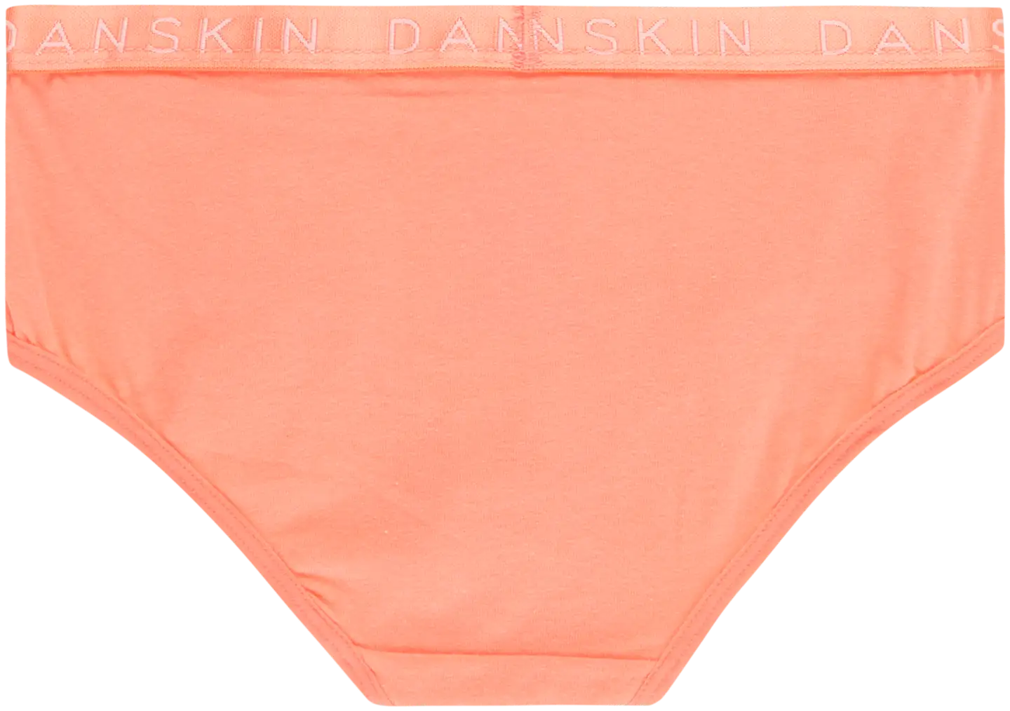 Danskin lasten alushousut 93772 3-pack - white/coral/l.grey - 6