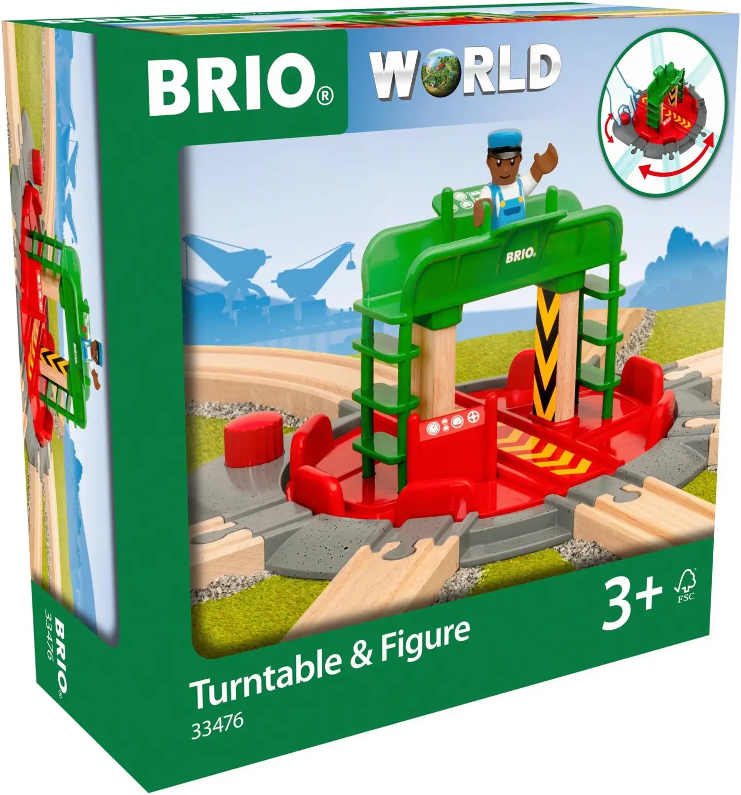 Brio Kääntöpöytä ja hahmo - 1