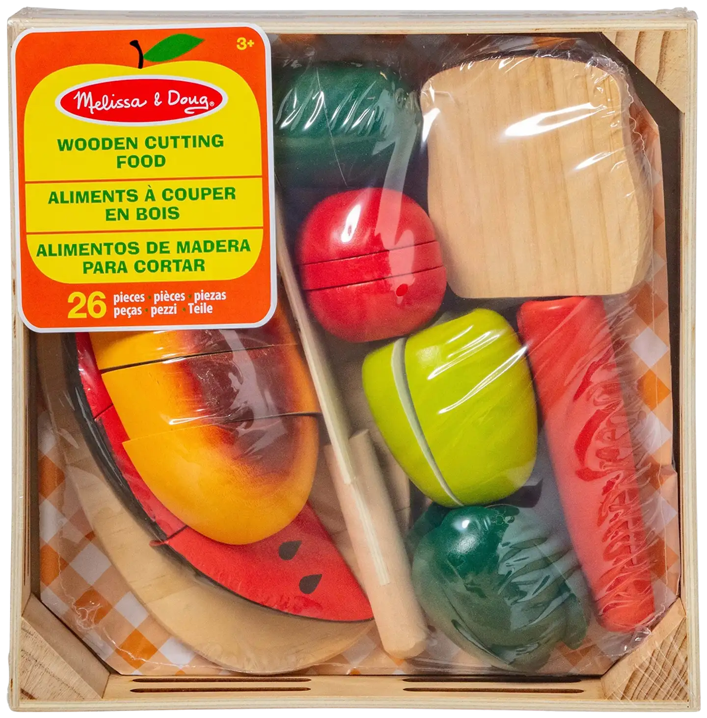 Melissa & doug Leikkisetti Pilkotaan ruokaa - 1