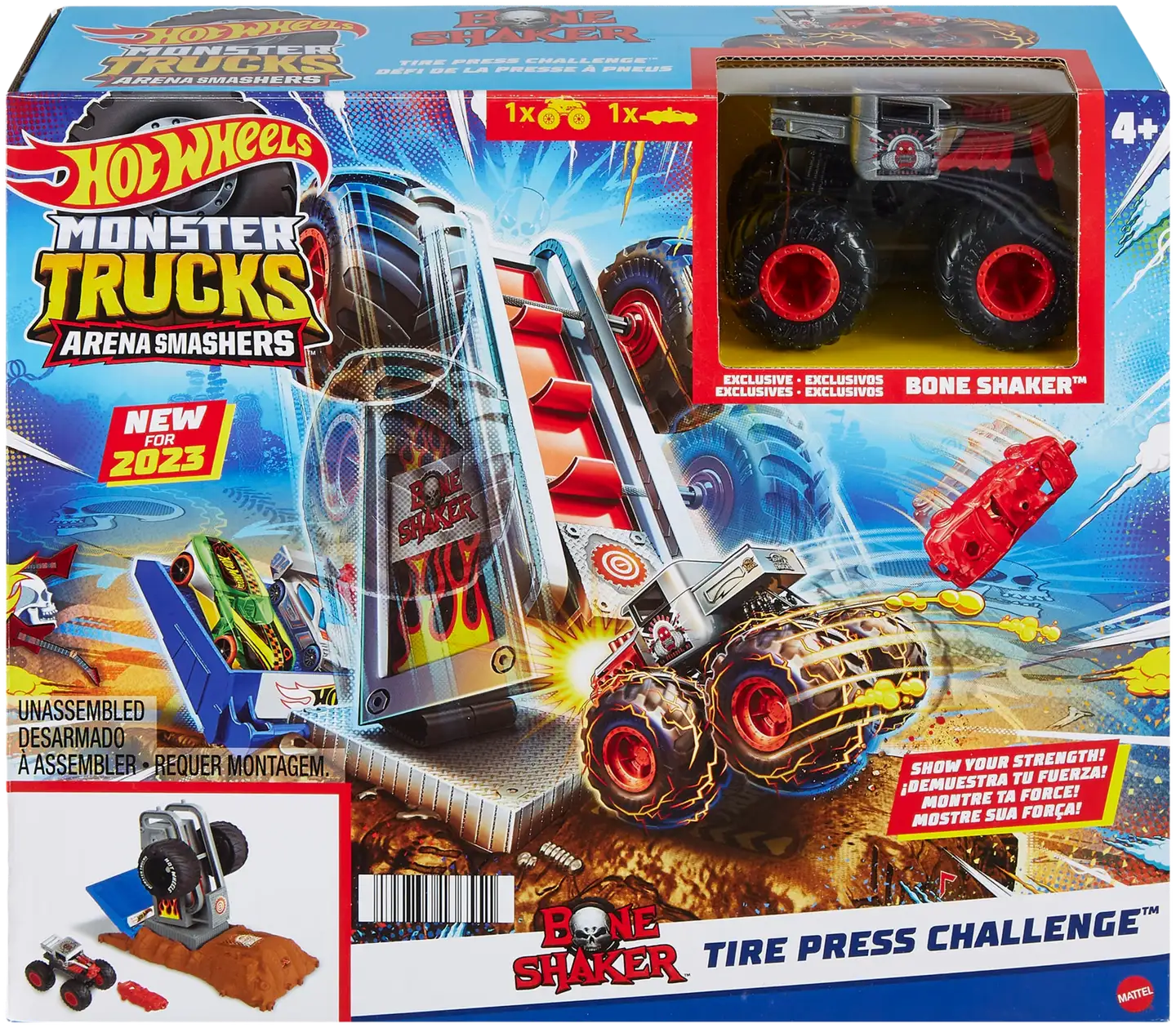 Hot Wheels Monster Trucks Entry Challenge  Hnb87 - 4