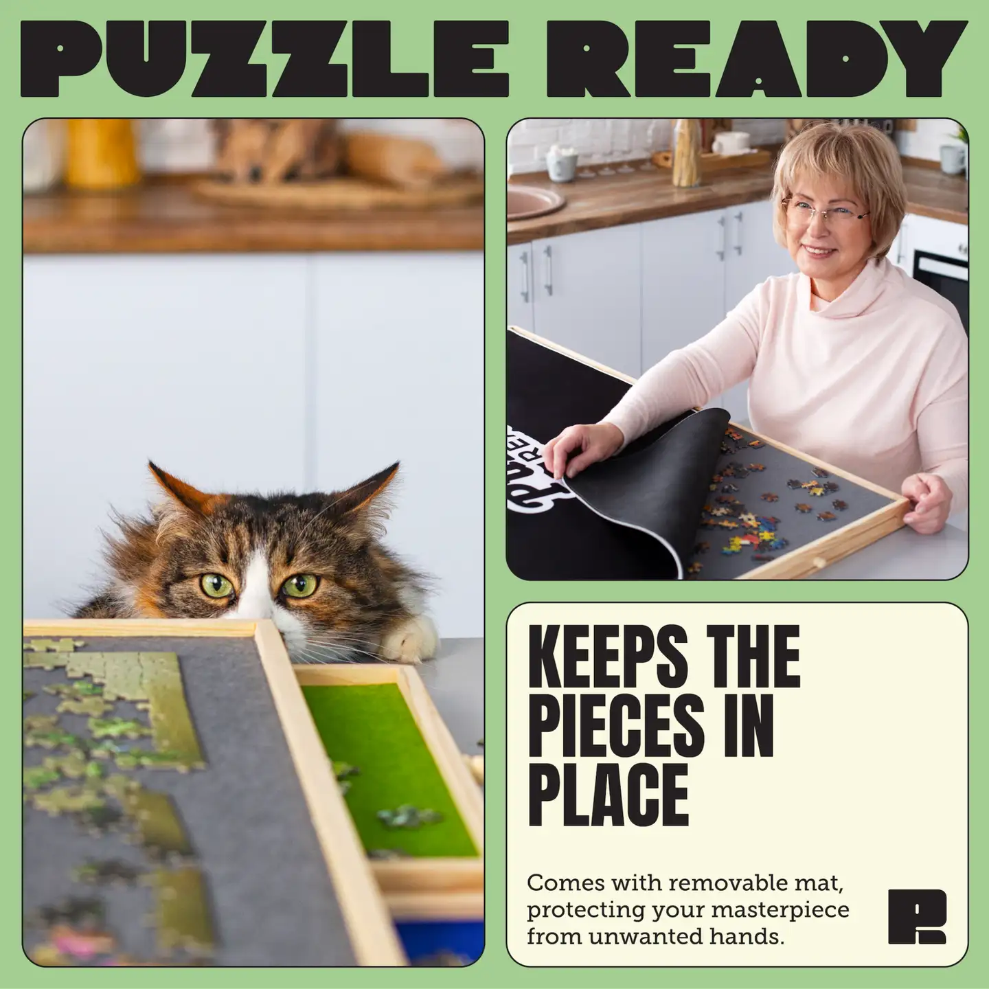 Puzzle Ready - Palapelilauta, 1500 palan palapelille - 5